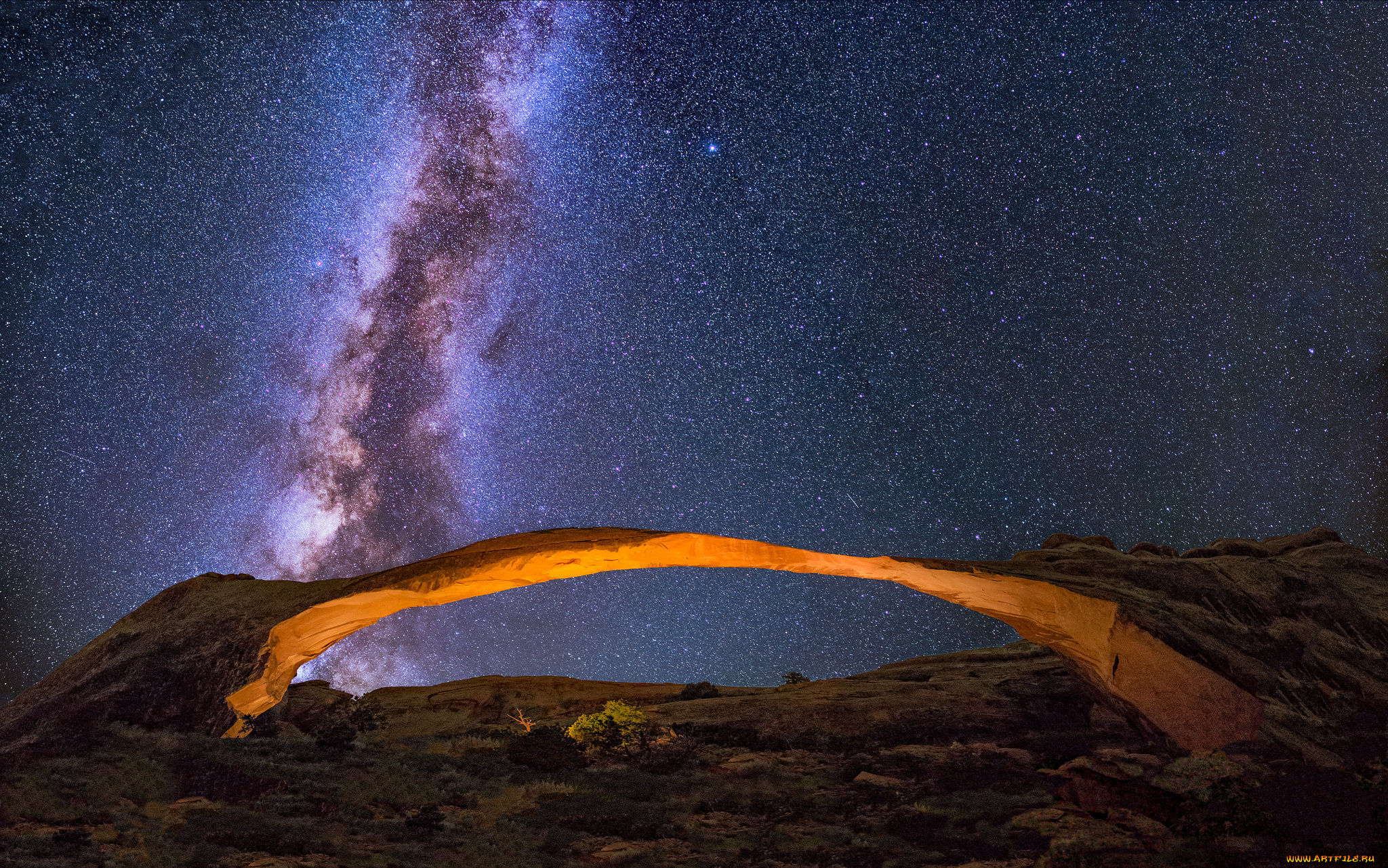 космос, галактики, туманности, путь, млечный