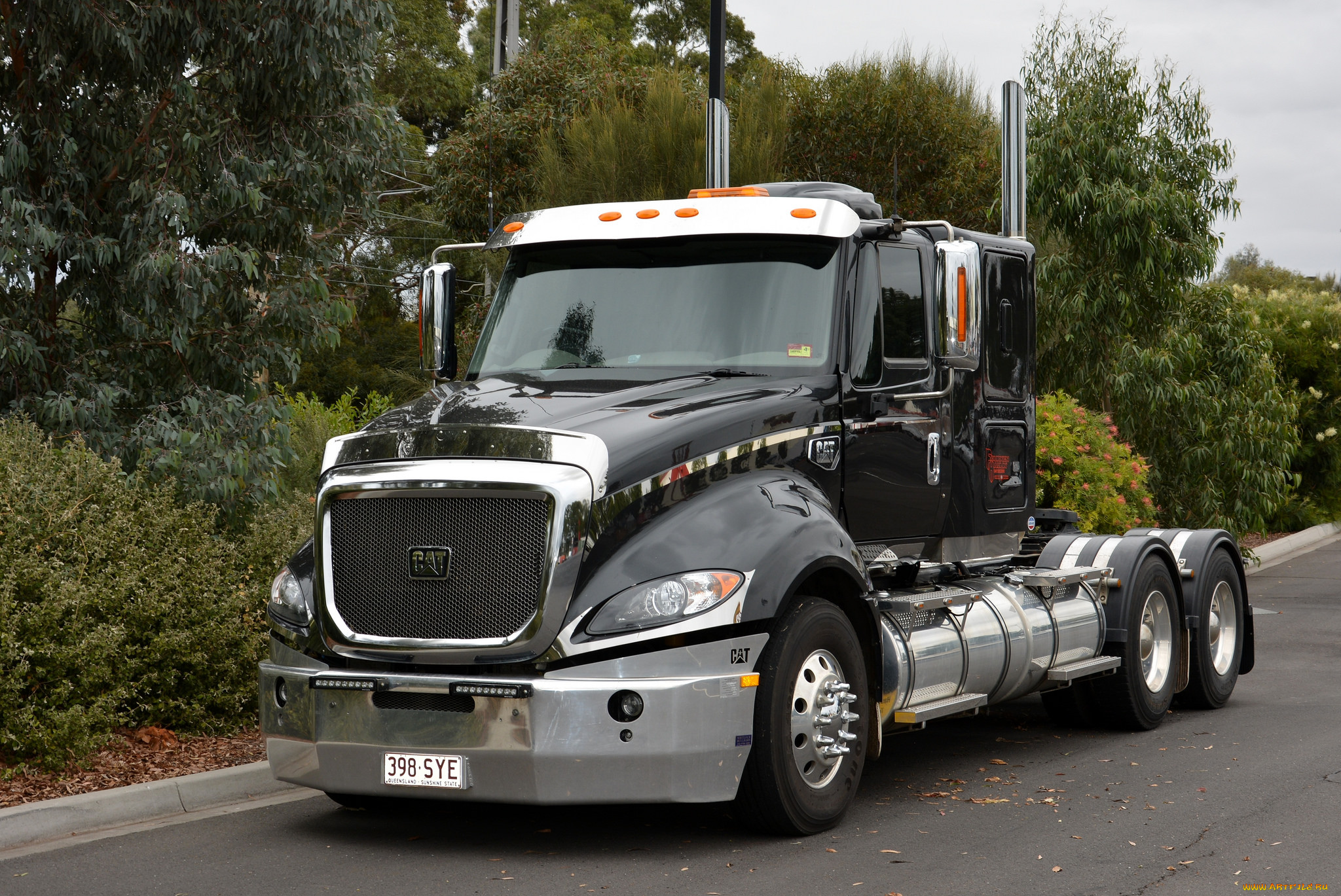 cat, truck, автомобили, cat, trucks, тягач, седельный, грузовик, тяжелый