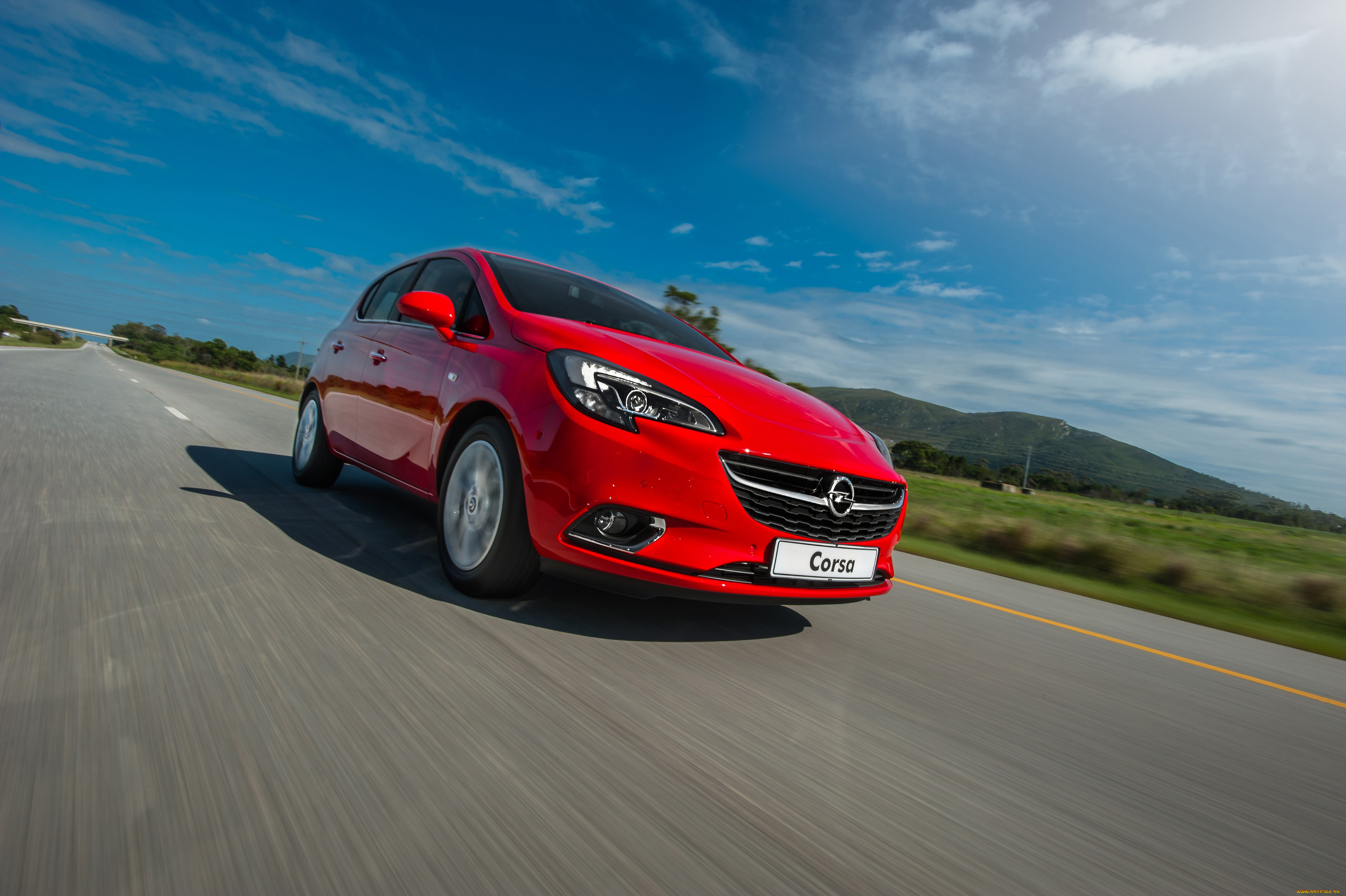 автомобили, opel, e, za-spec, 5-door, 2015г, красный, corsa