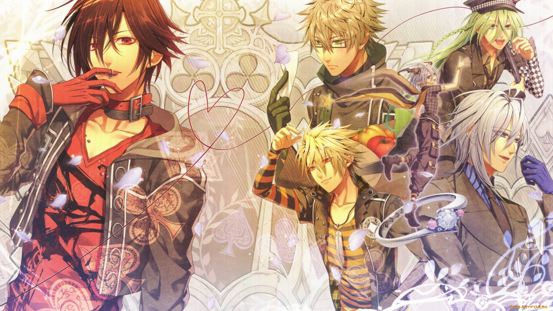 аниме, amnesia, парни, амнезия