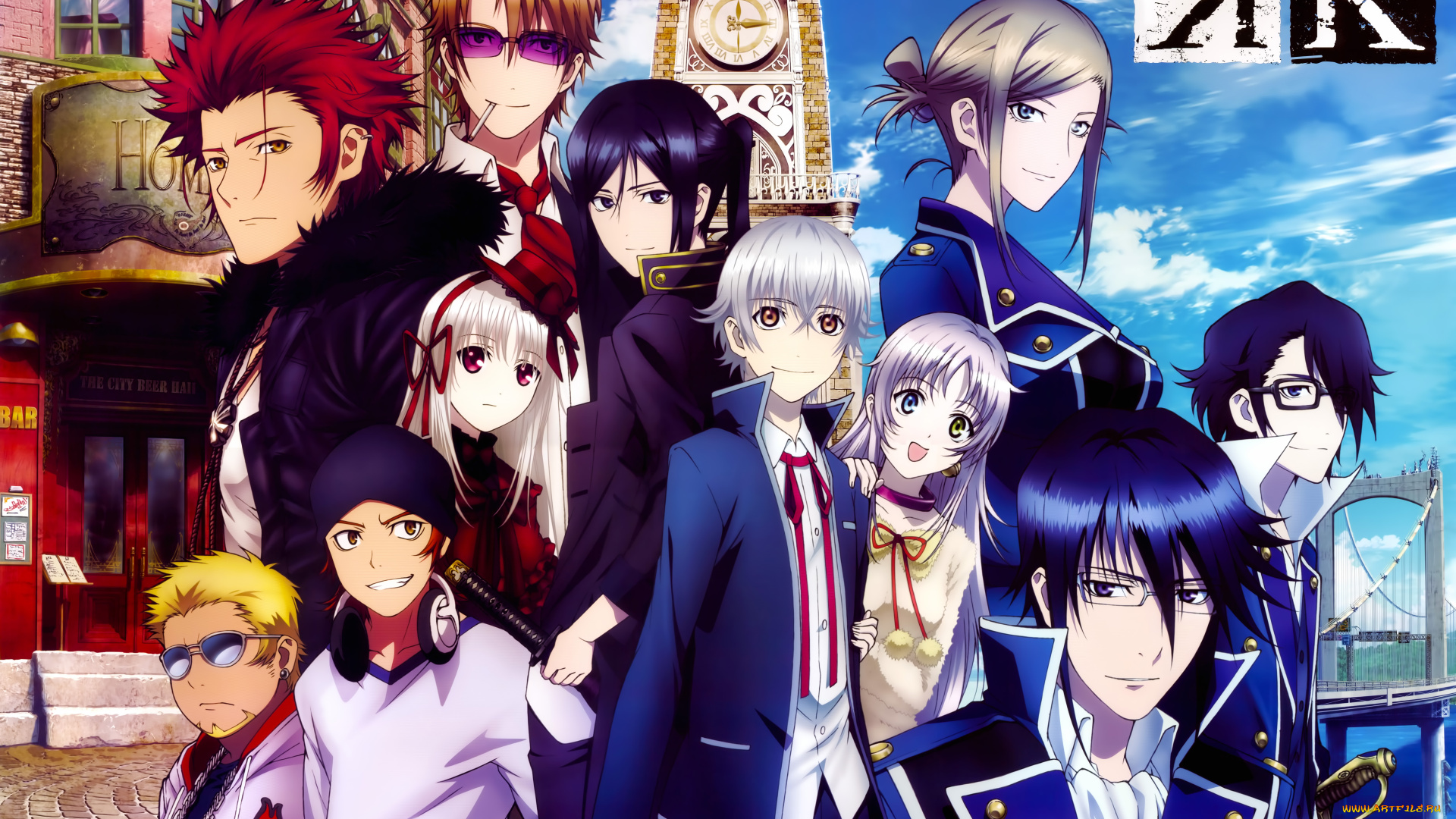 аниме, k, project, проект, кей