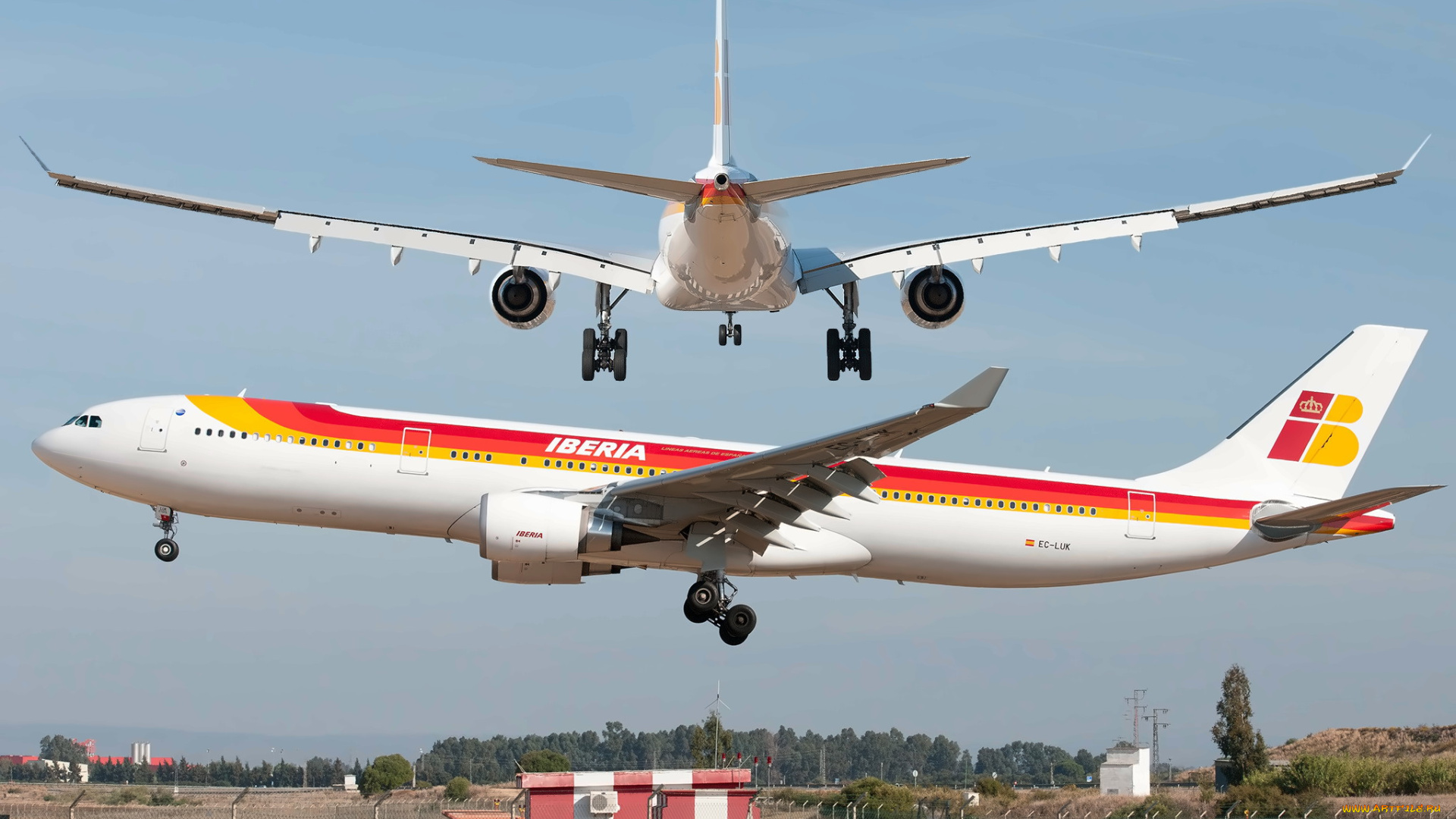 авиация, пассажирские, самолёты, авиалайнер