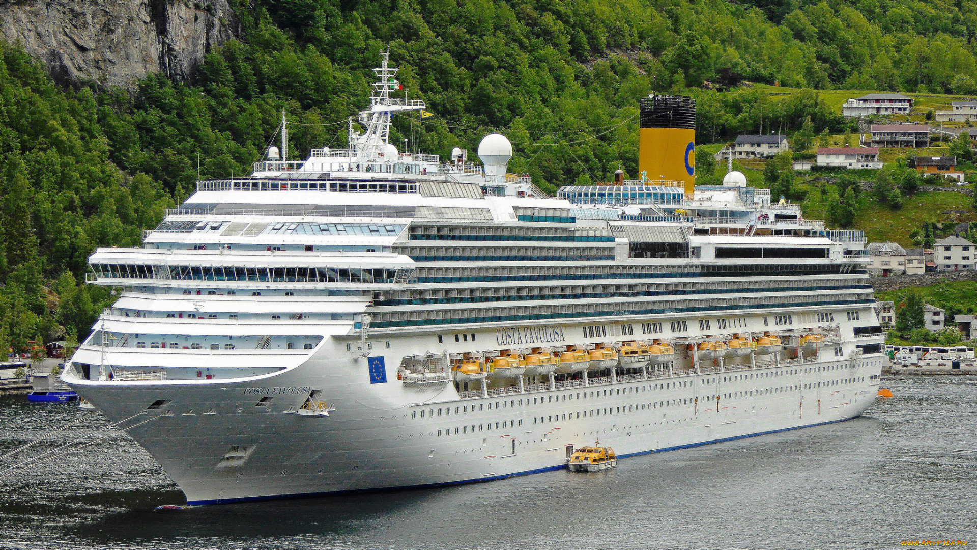 costa, favolosa, корабли, лайнеры, круиз, лайнер