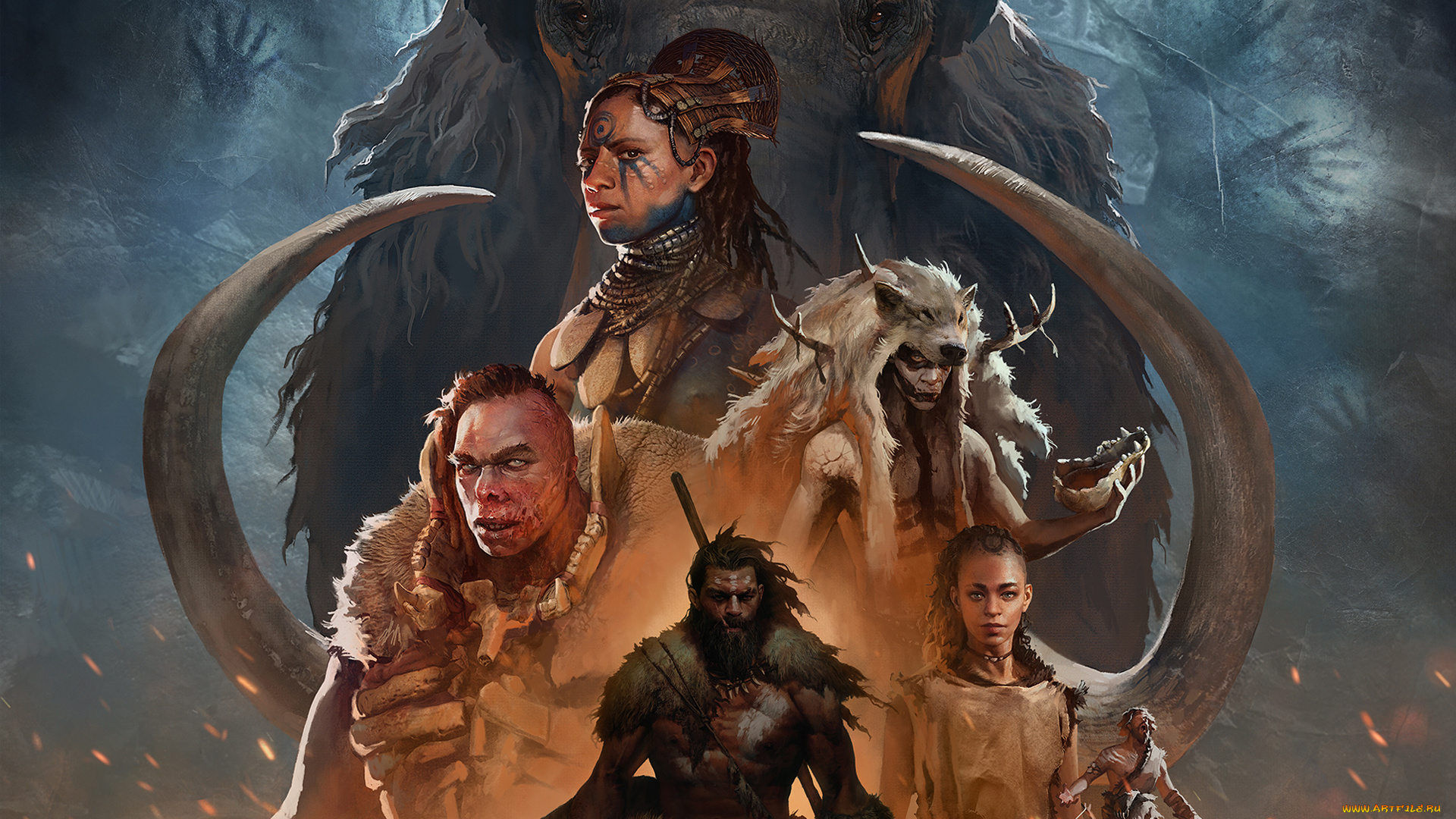 видео, игры, far, cry, , primal, far, cry, primal, action, шутер