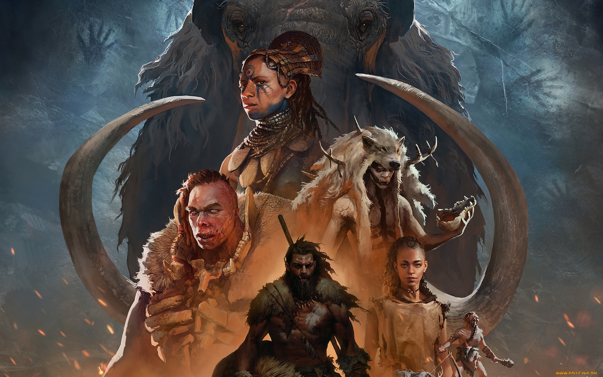 видео, игры, far, cry, , primal, far, cry, primal, action, шутер