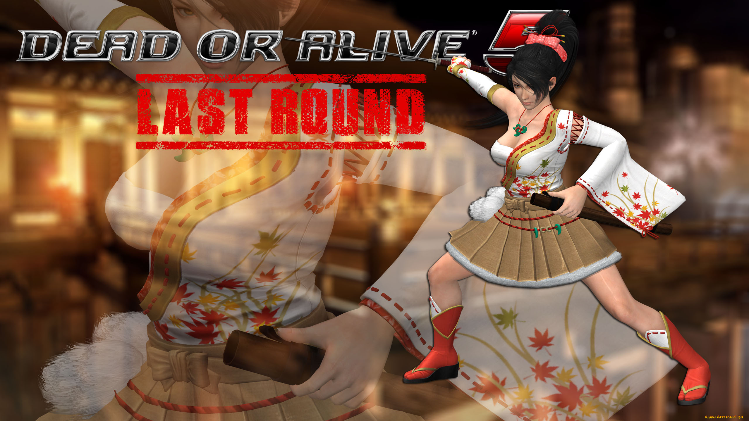 видео, игры, dead, or, alive, 5, оружие, фон, взгляд, девушка