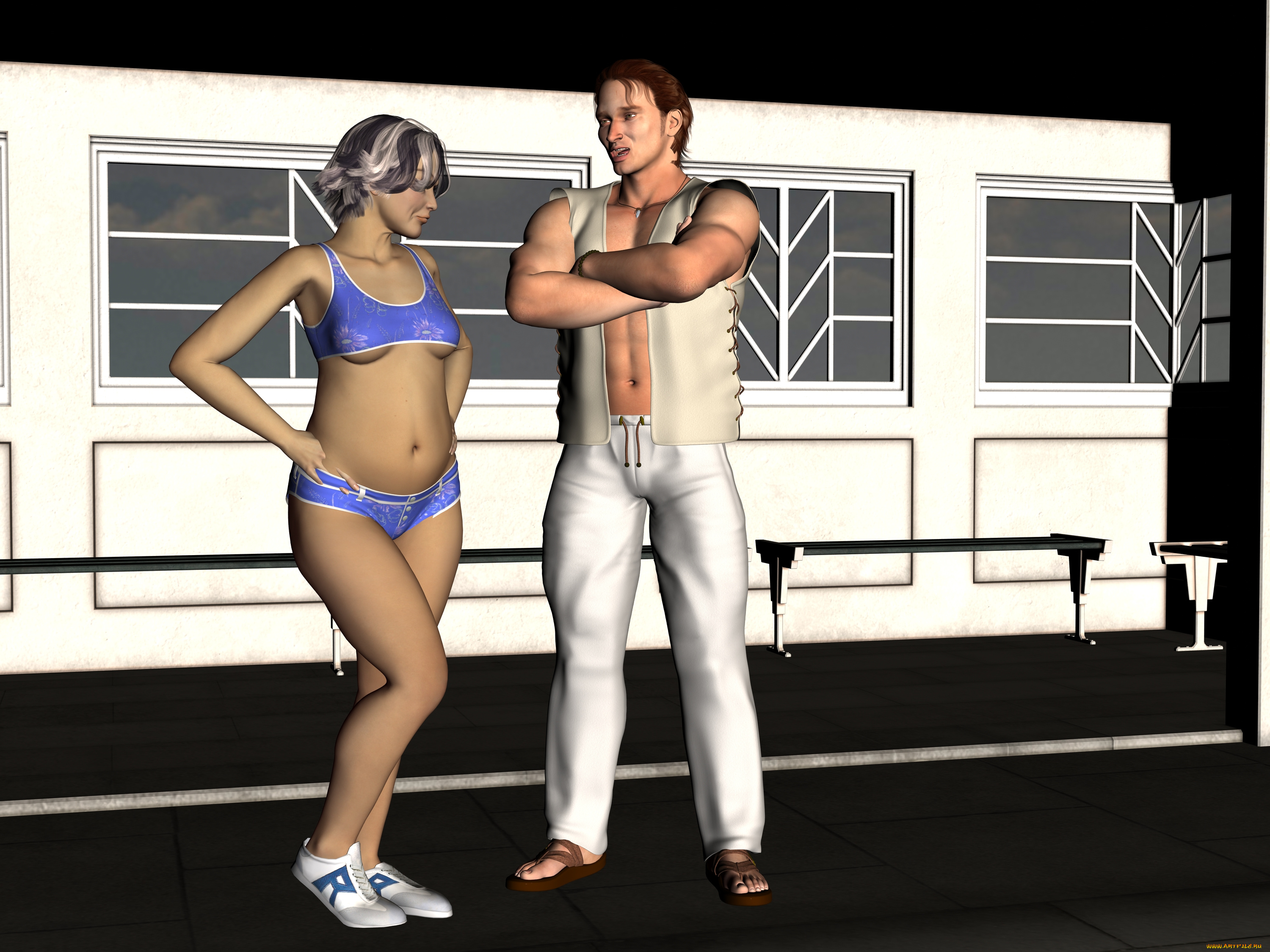 3д, графика, люди, , people, взгляд, фон, парень, девушка