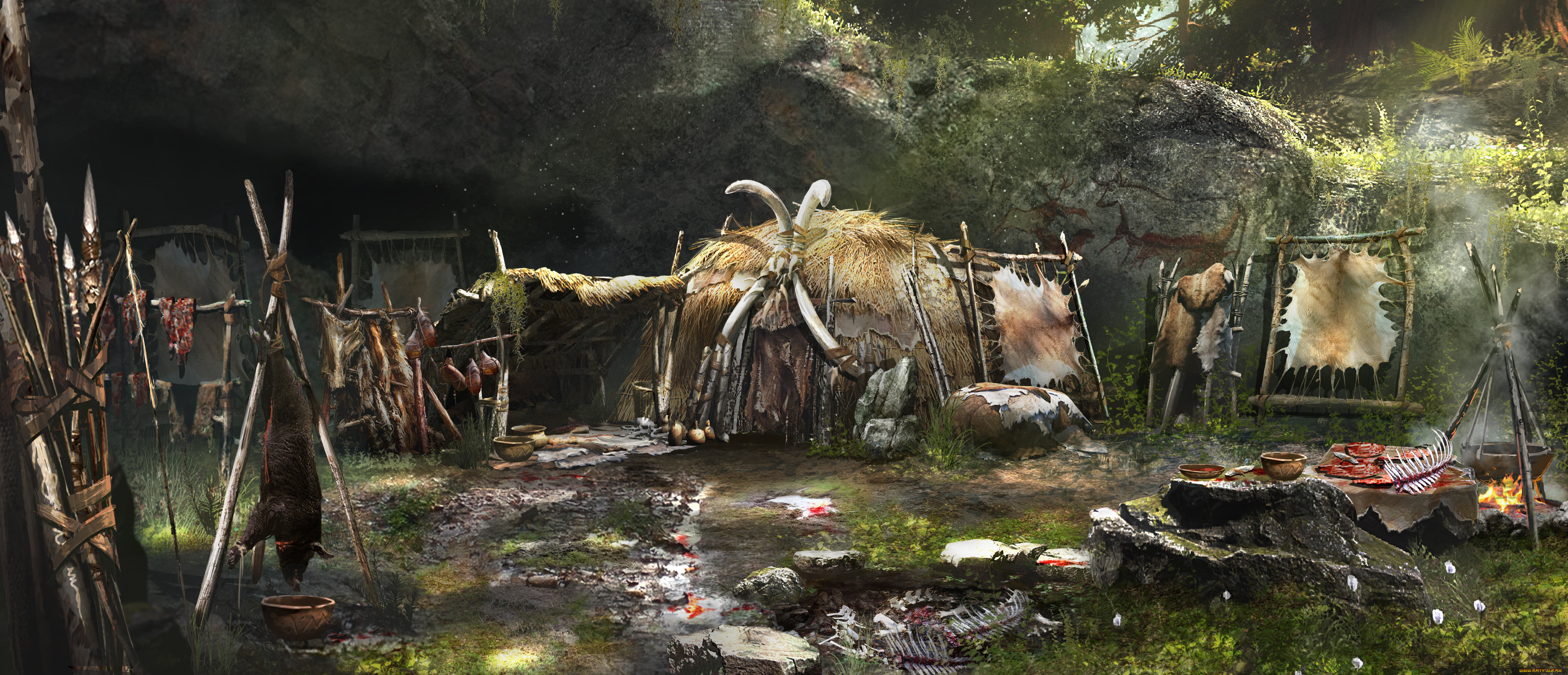 видео, игры, far, cry, , primal, far, cry, primal, action, шутер