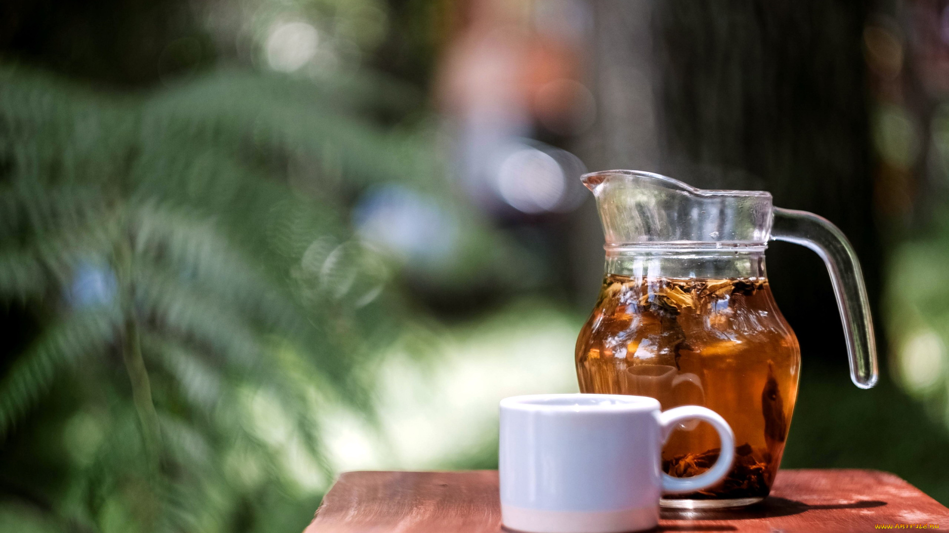 еда, напитки, кружка, кувшин, компот, боке