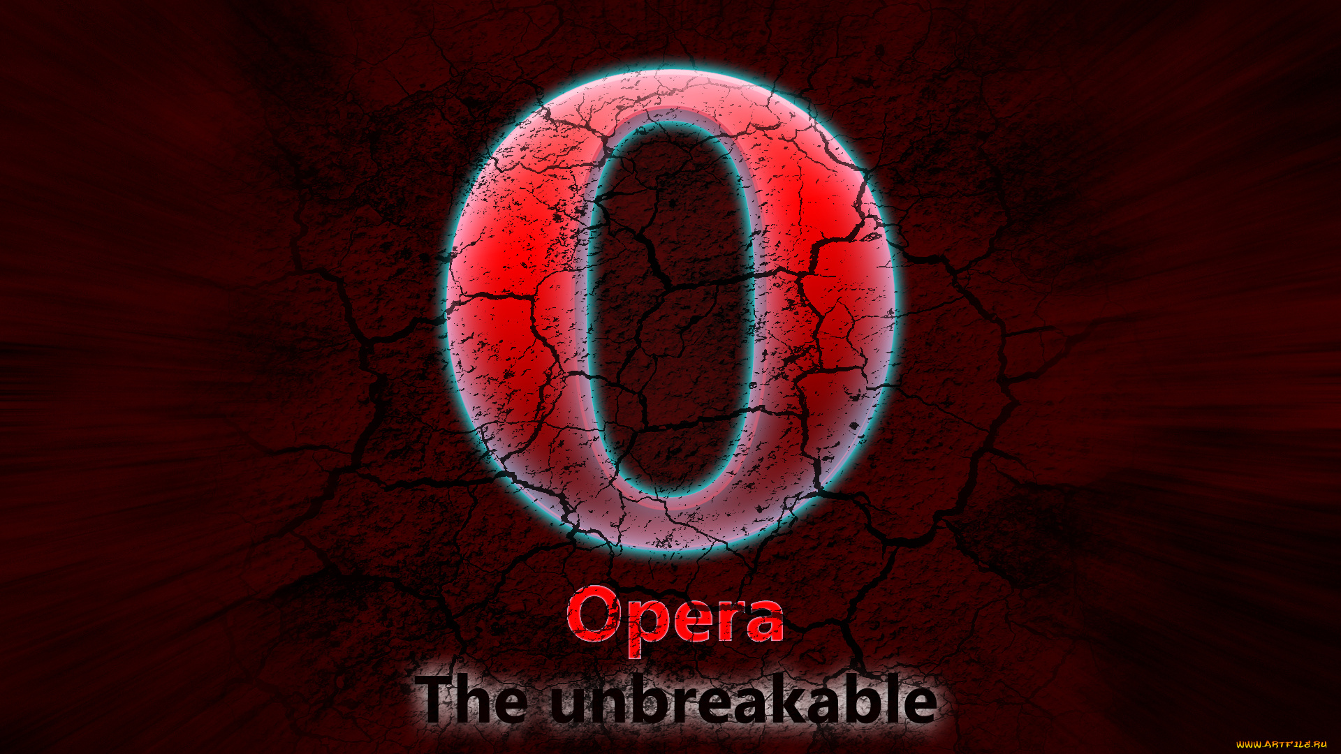 компьютеры, opera, фон, логотип