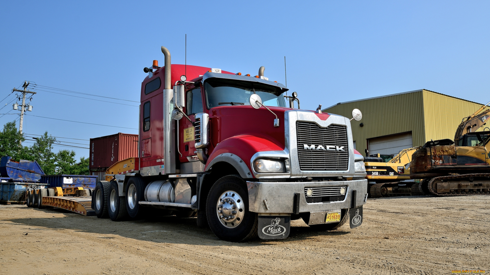 mack, автомобили, грузовик