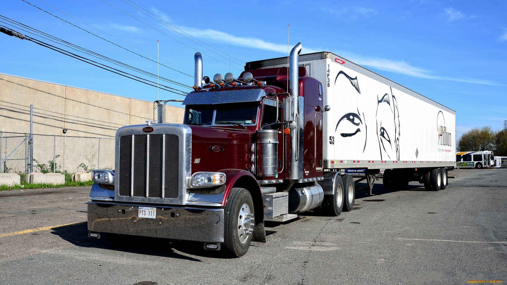 peterbilt, автомобили, грузовик