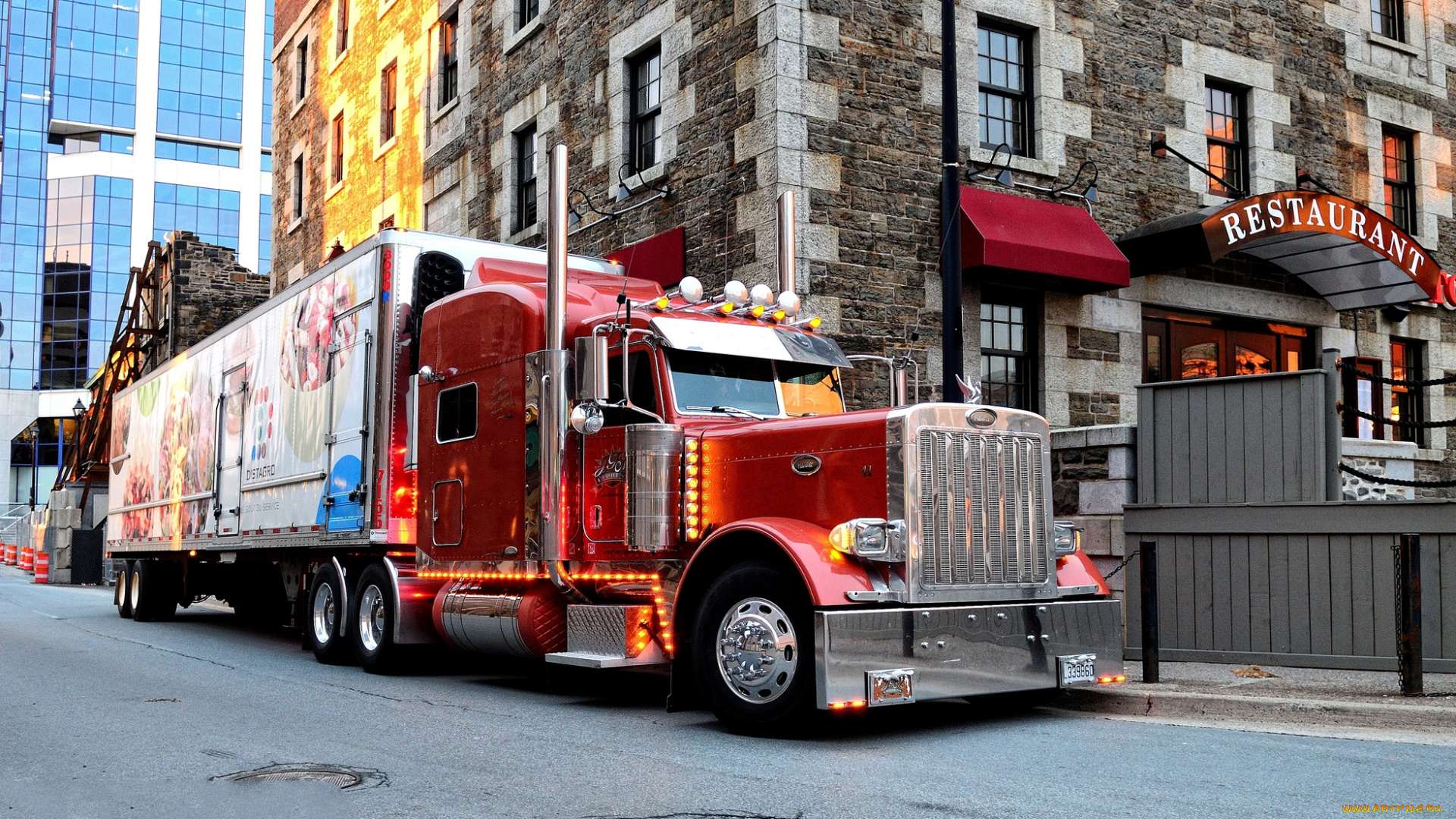 peterbilt, автомобили, грузовик