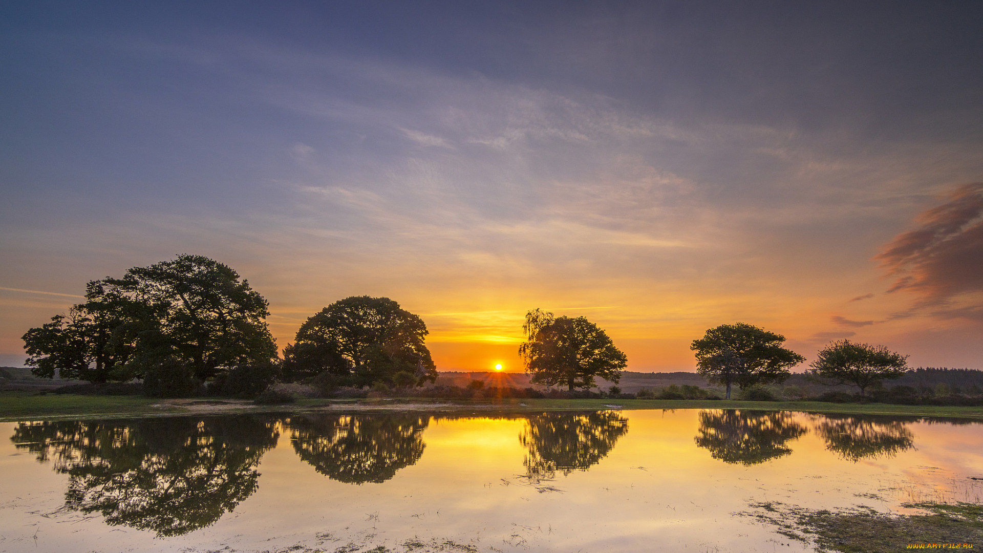 природа, восходы, закаты, рассвет