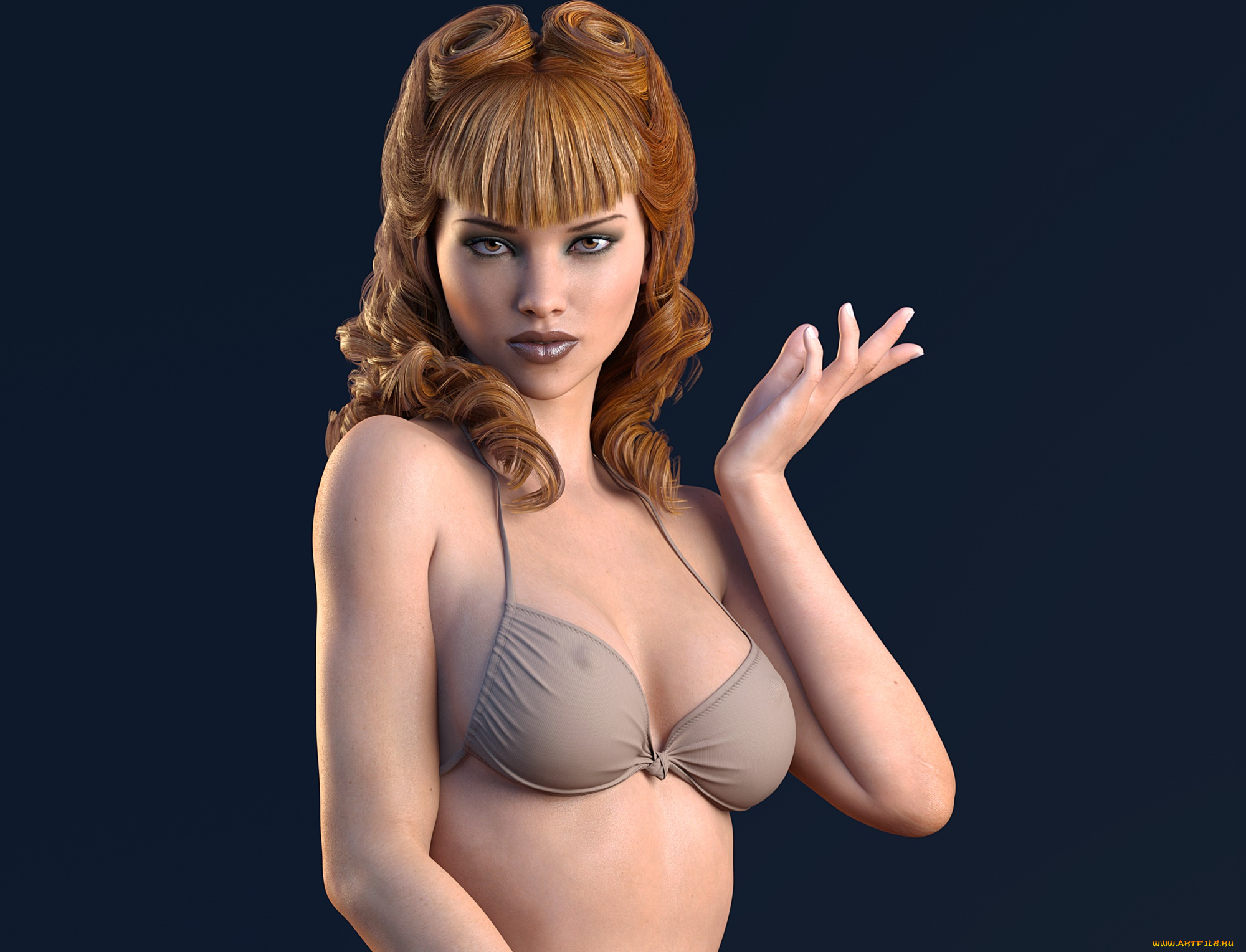 3д, графика, люди, , people, фон, взгляд, девушка