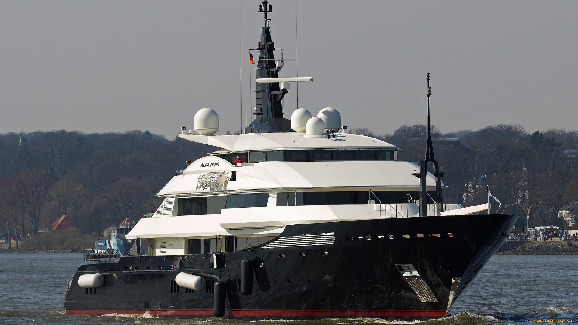 корабли, Яхты, суперяхта