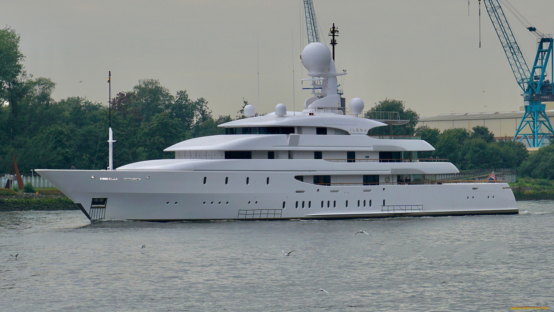 my, ilona, корабли, Яхты, суперяхта