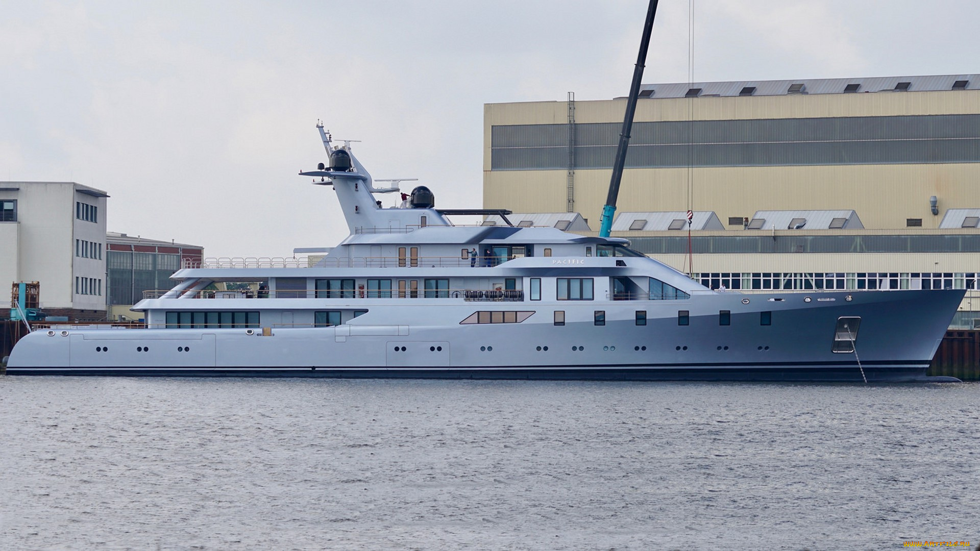 pacific, корабли, Яхты, суперяхта