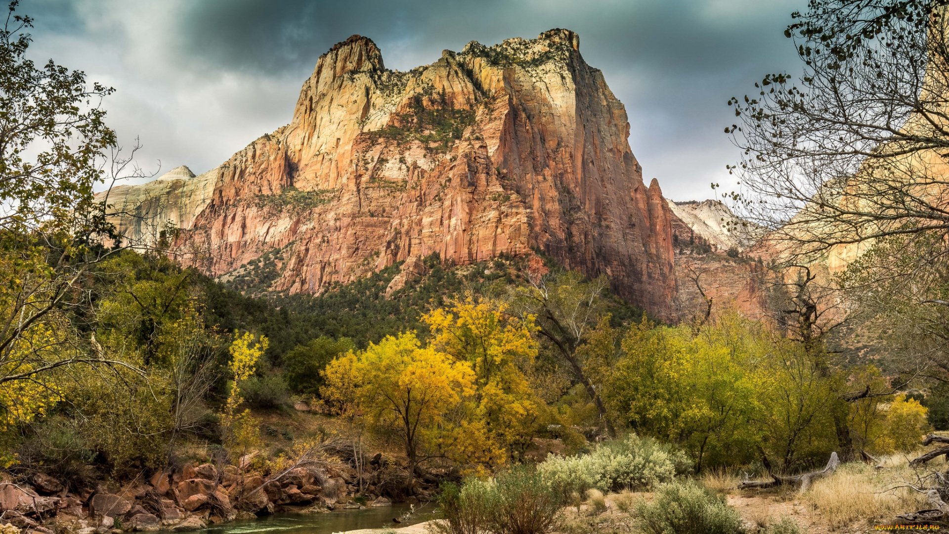 природа, горы, простор