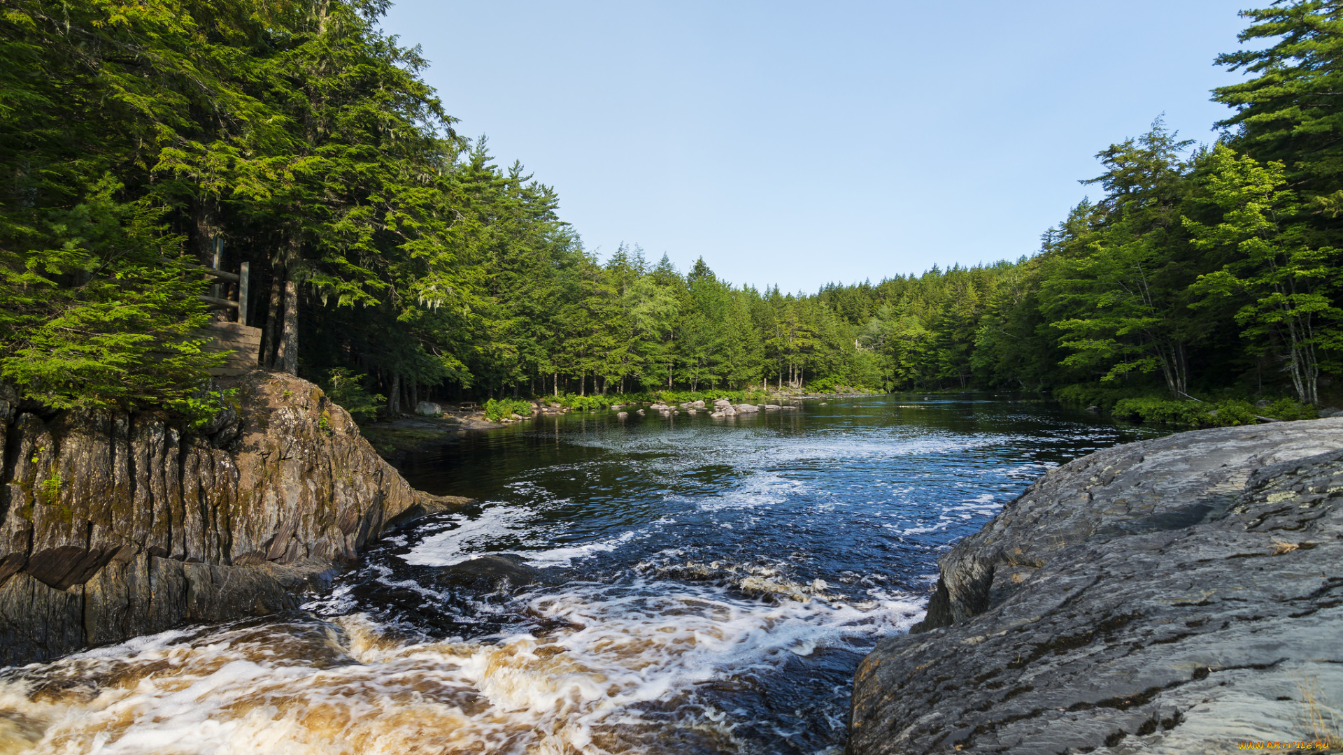 природа, реки, озера, простор