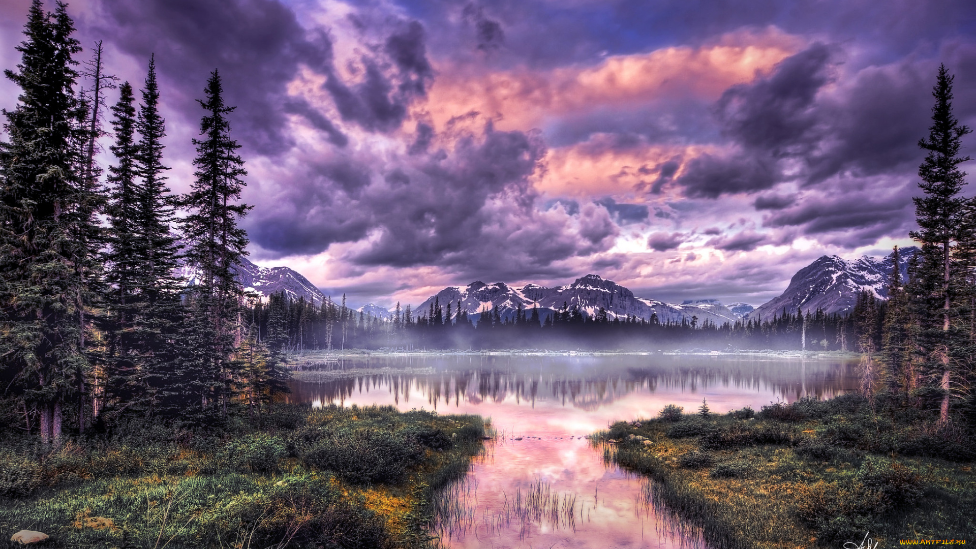 природа, реки, озера, простор