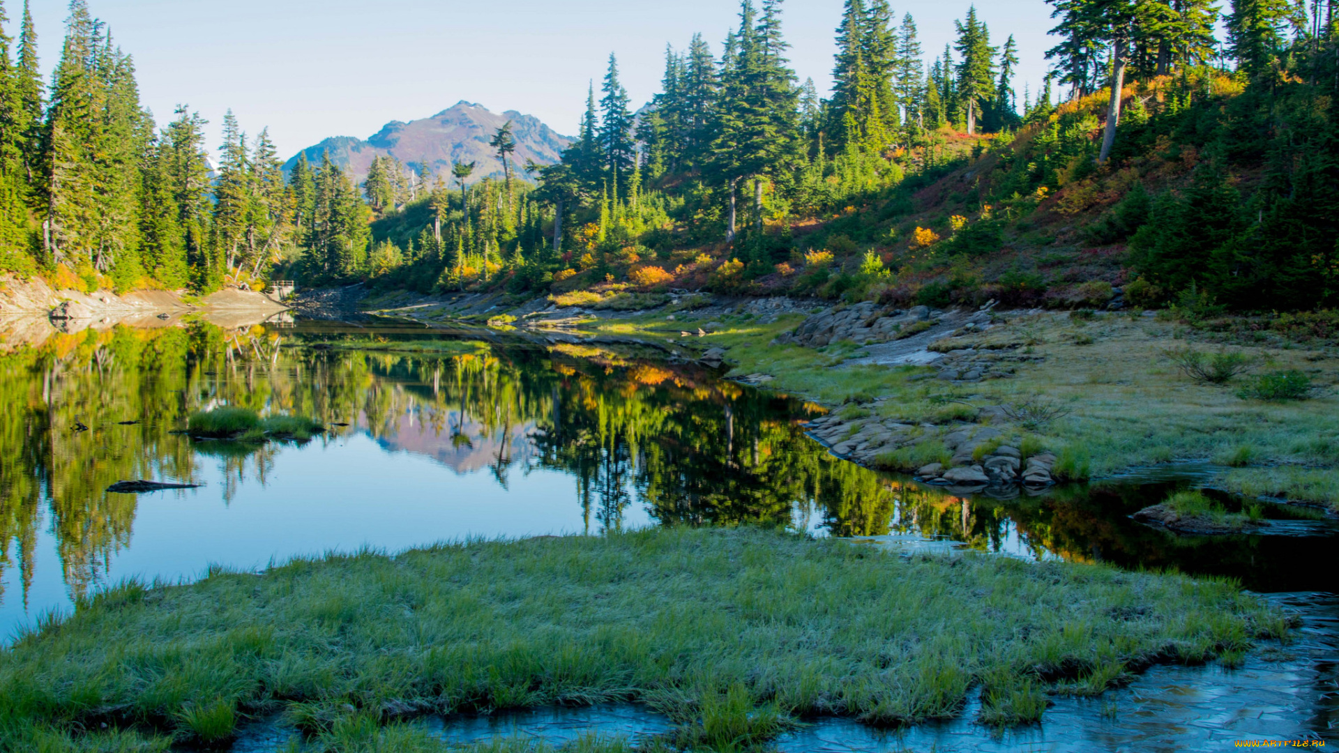 природа, реки, озера, простор