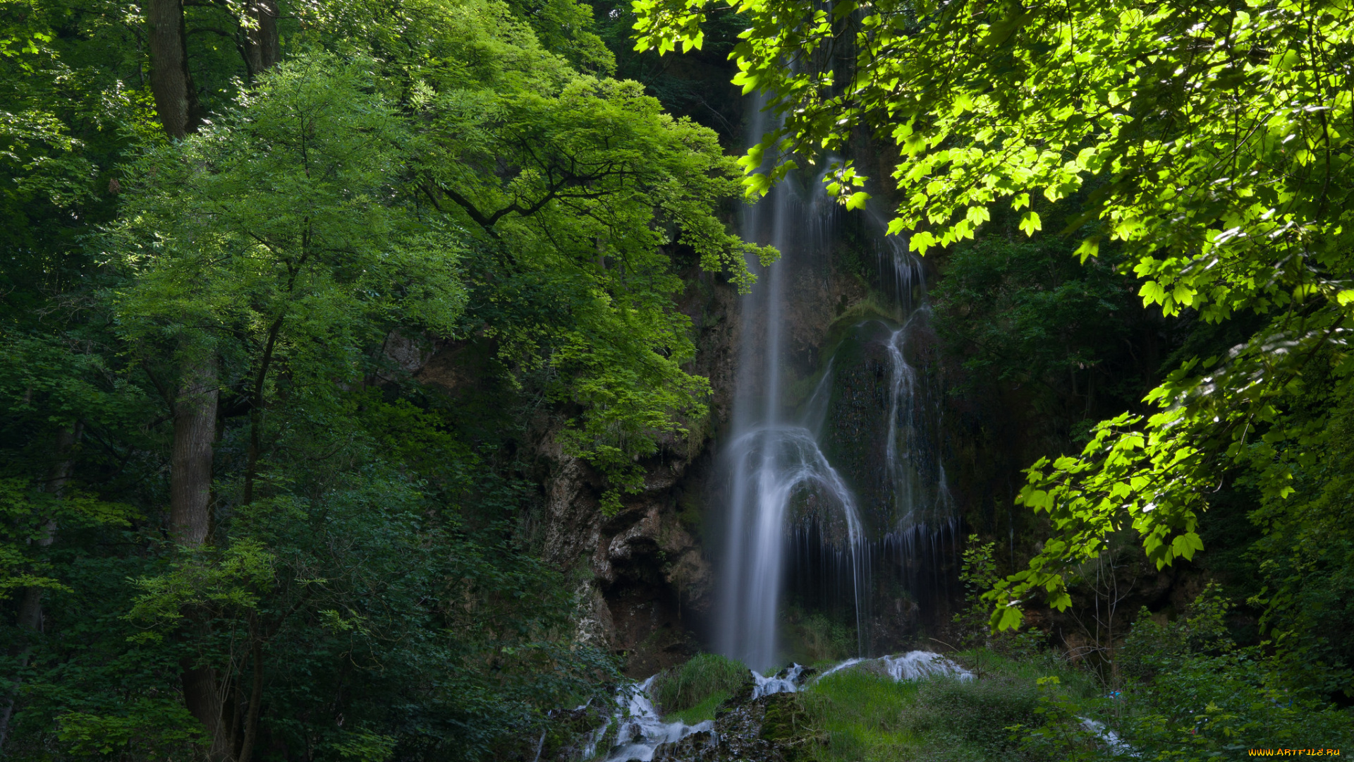 природа, водопады, простор