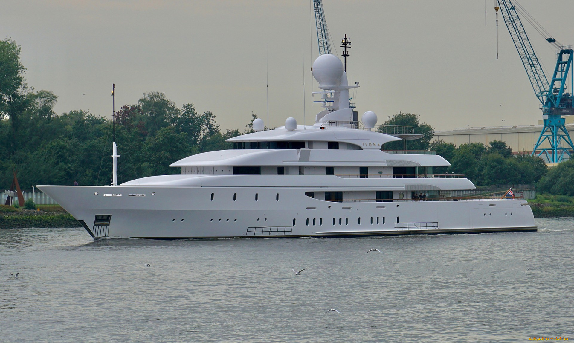 my, ilona, корабли, Яхты, суперяхта