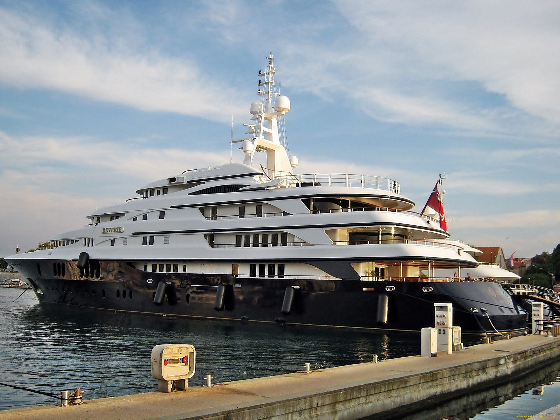 reverie, корабли, Яхты, суперяхта