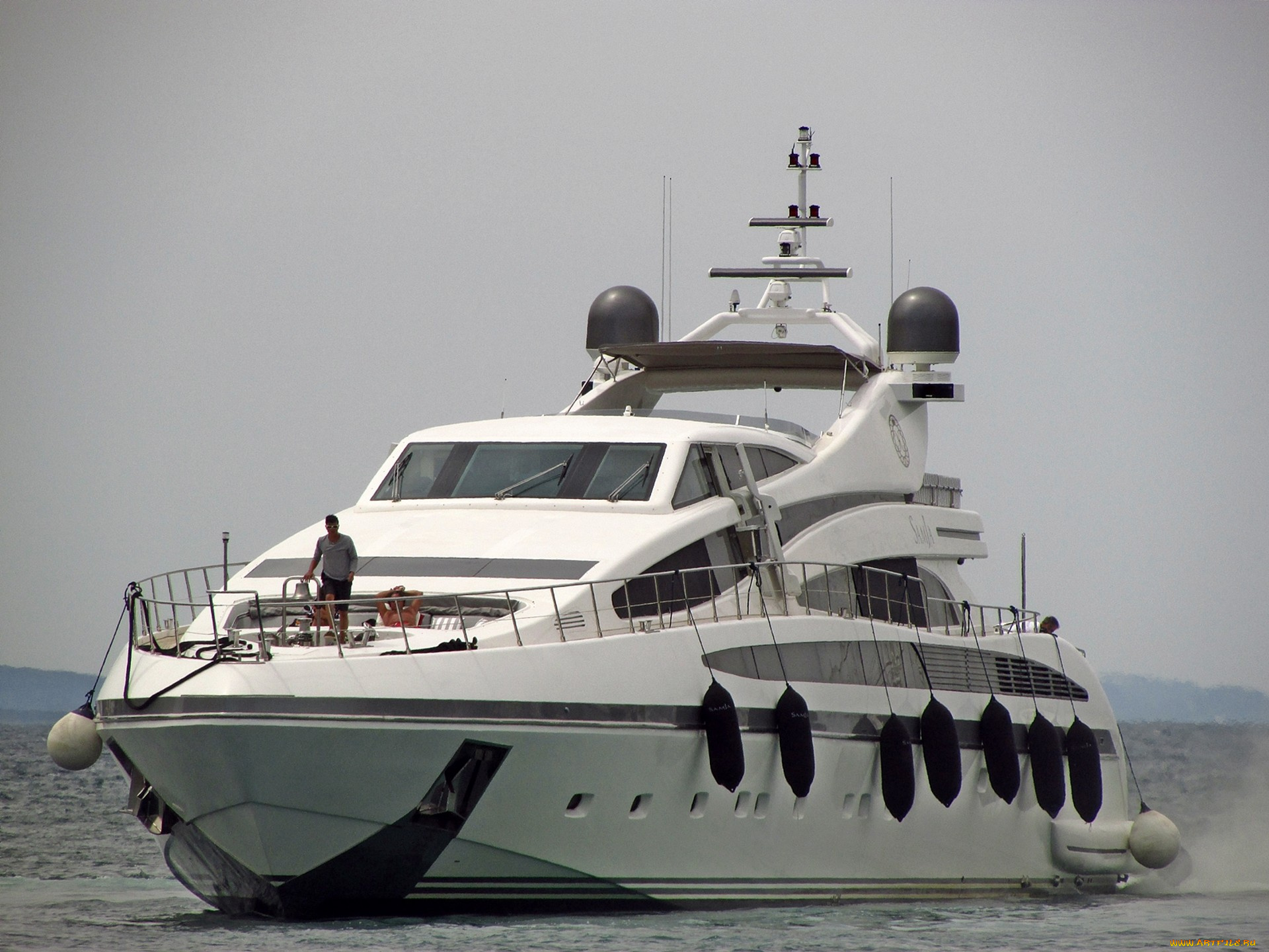 samja, корабли, Яхты, суперяхта