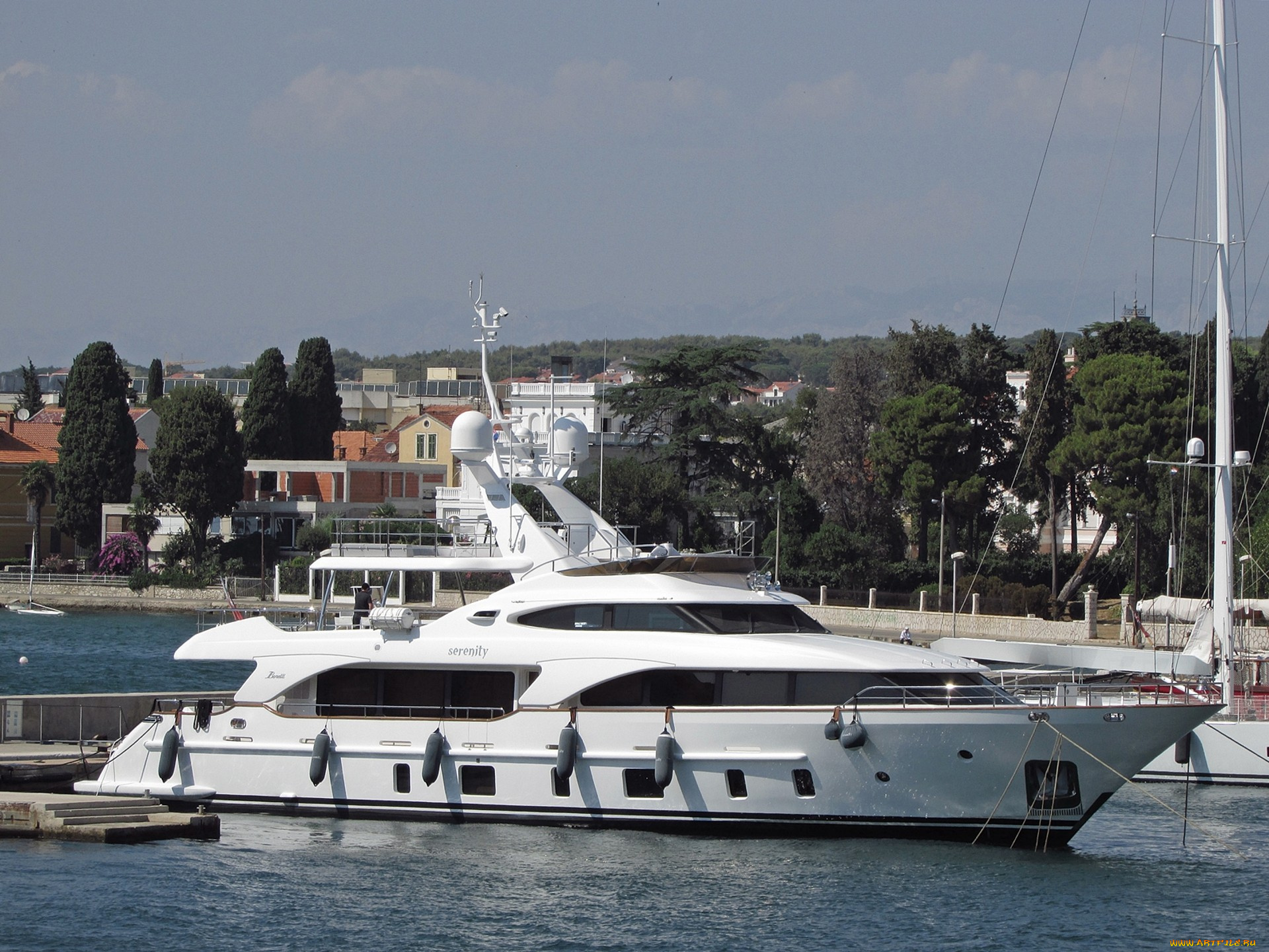 serenity, корабли, Яхты, суперяхта