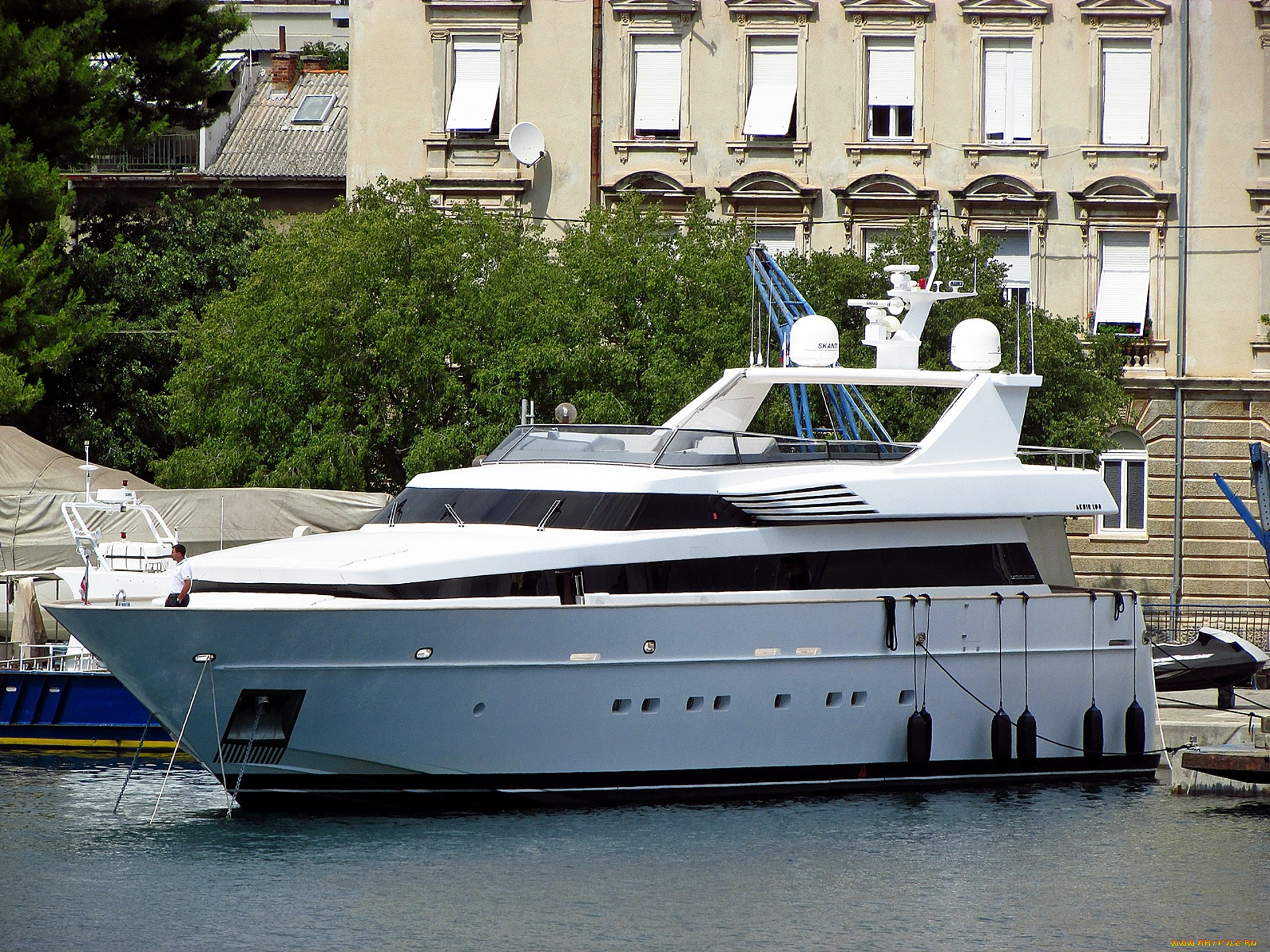 shooting, star, корабли, Яхты, суперяхта