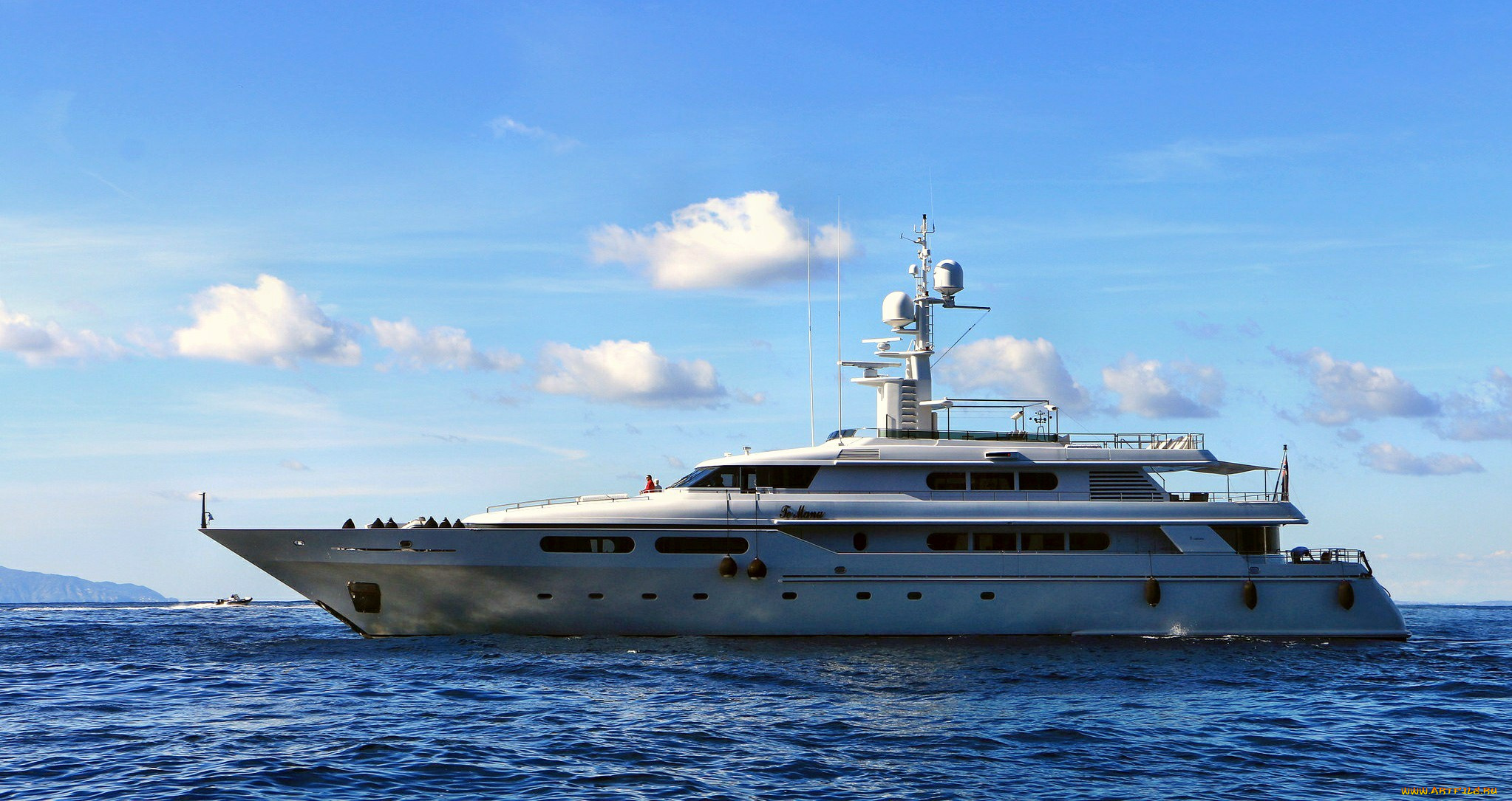 корабли, Яхты, суперяхта