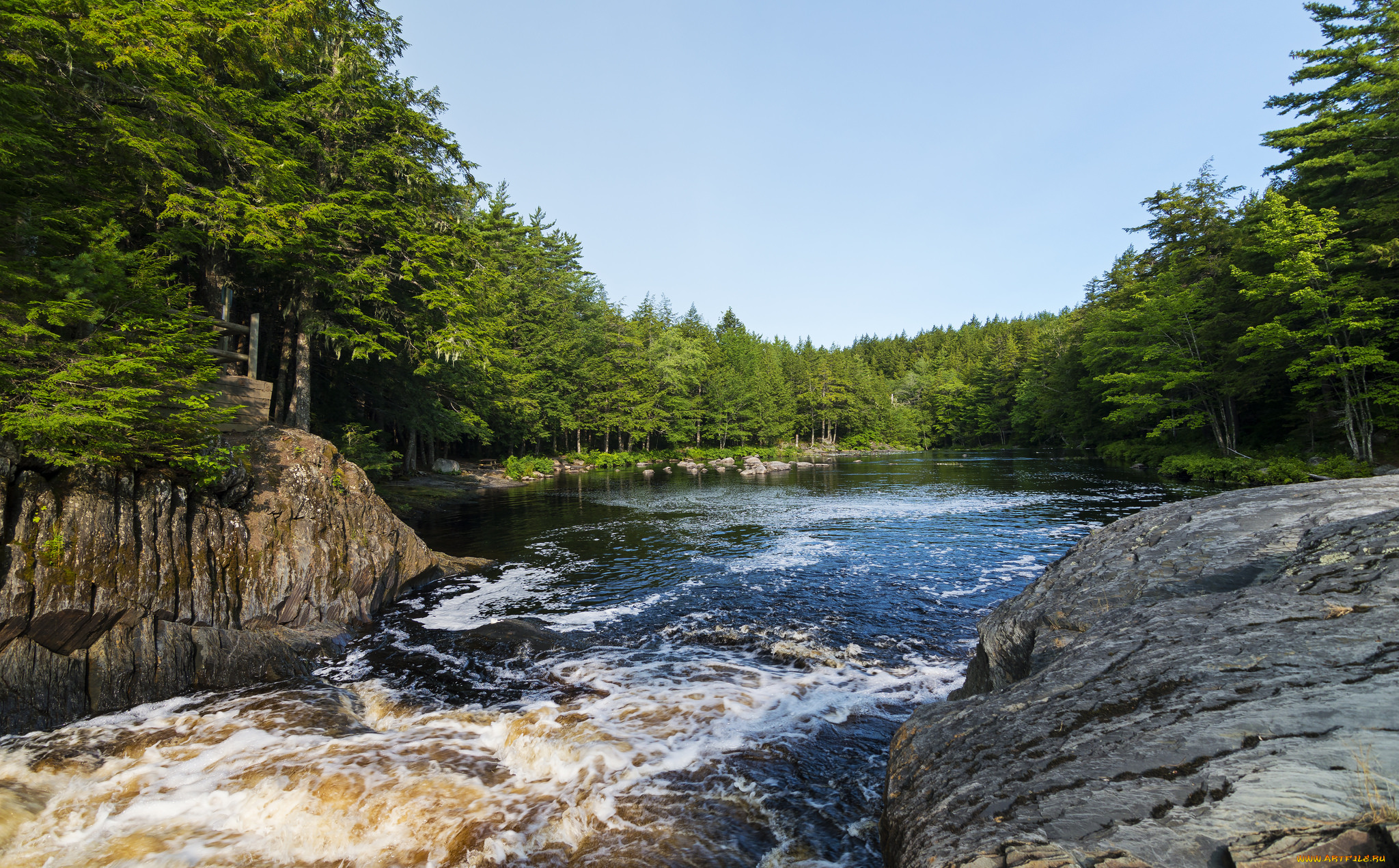 природа, реки, озера, простор