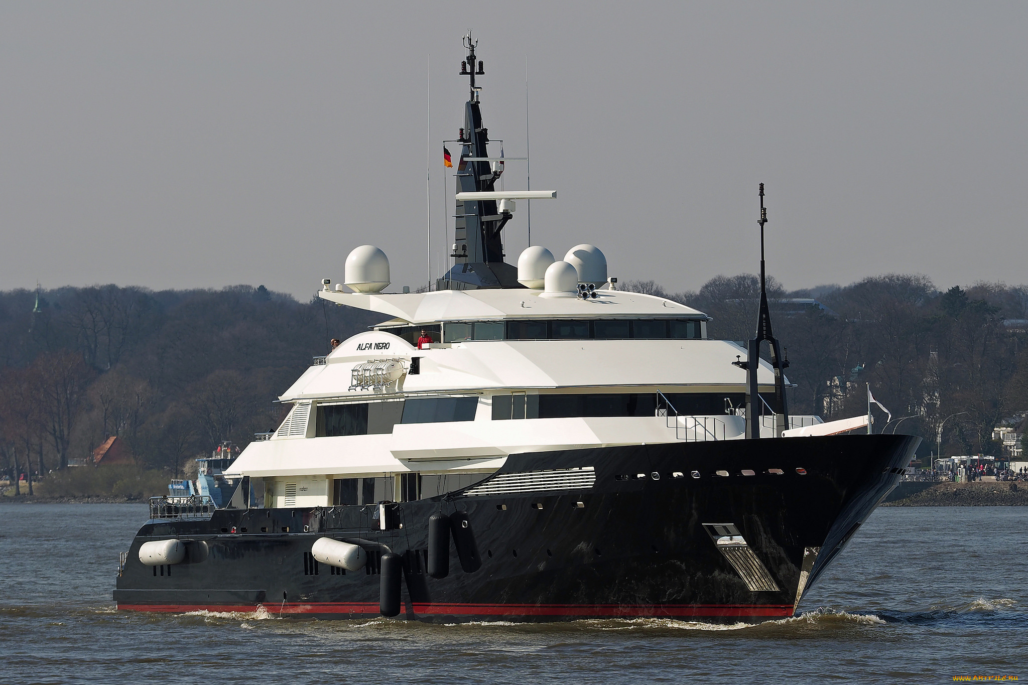 корабли, Яхты, суперяхта