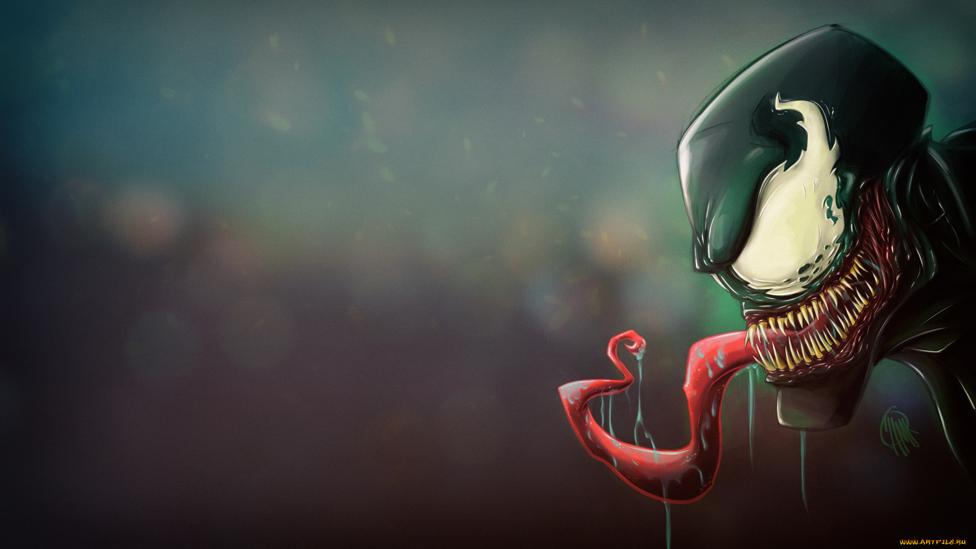 рисованное, комиксы, веном