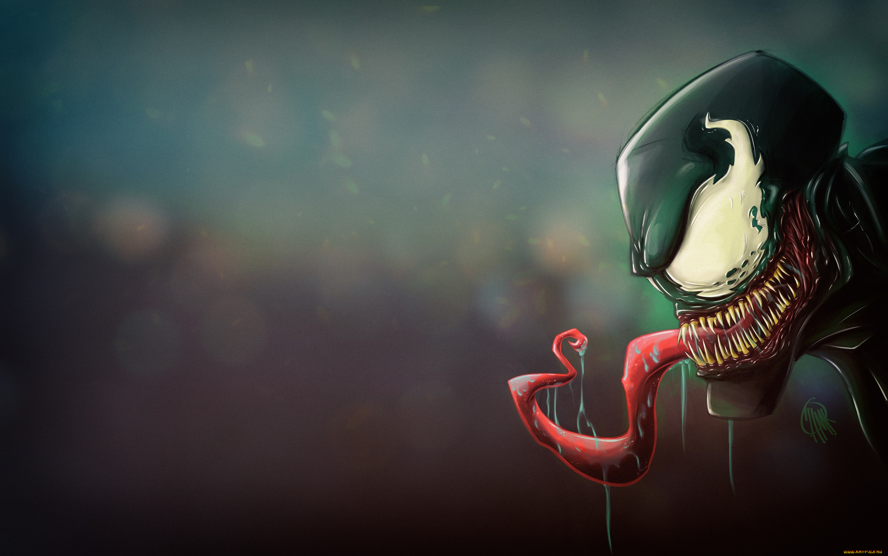 рисованное, комиксы, веном