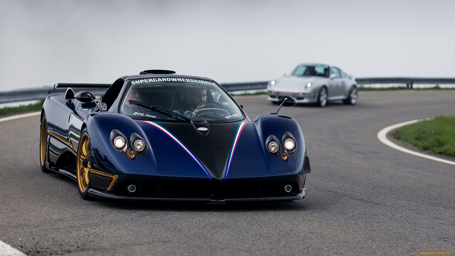 автомобили, pagani, zonda, unica