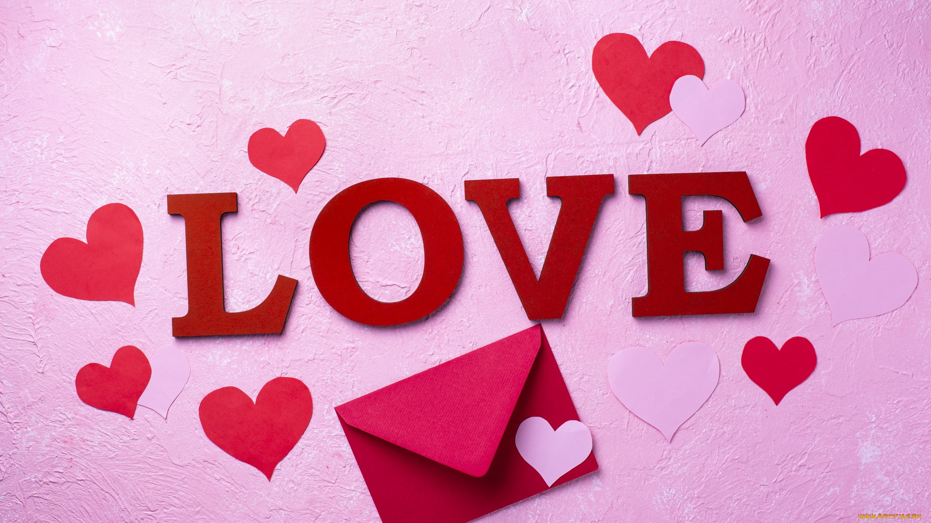 праздничные, день, святого, валентина, , сердечки, , любовь, сердечки, конверт, надпись
