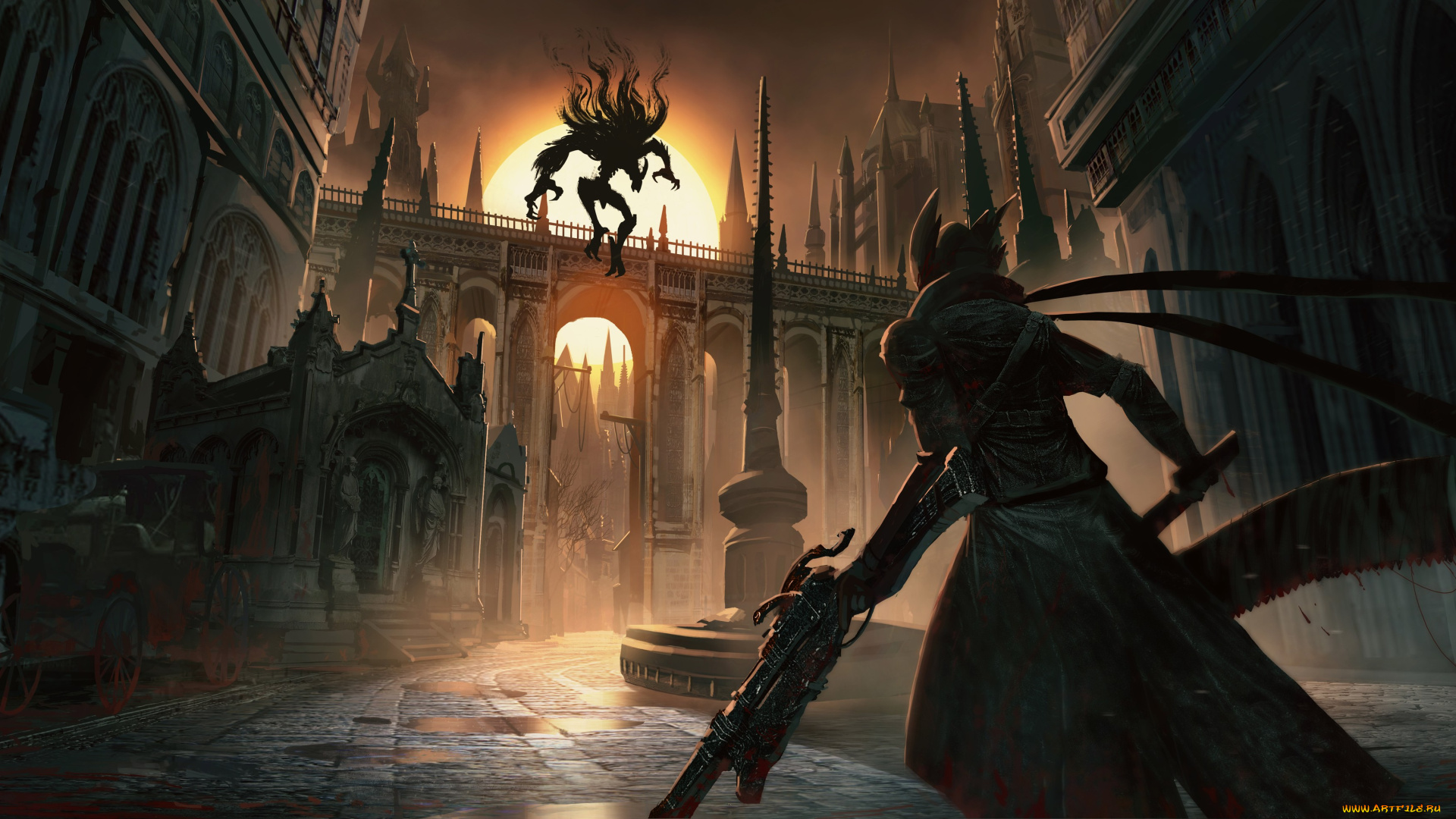 видео, игры, bloodborne