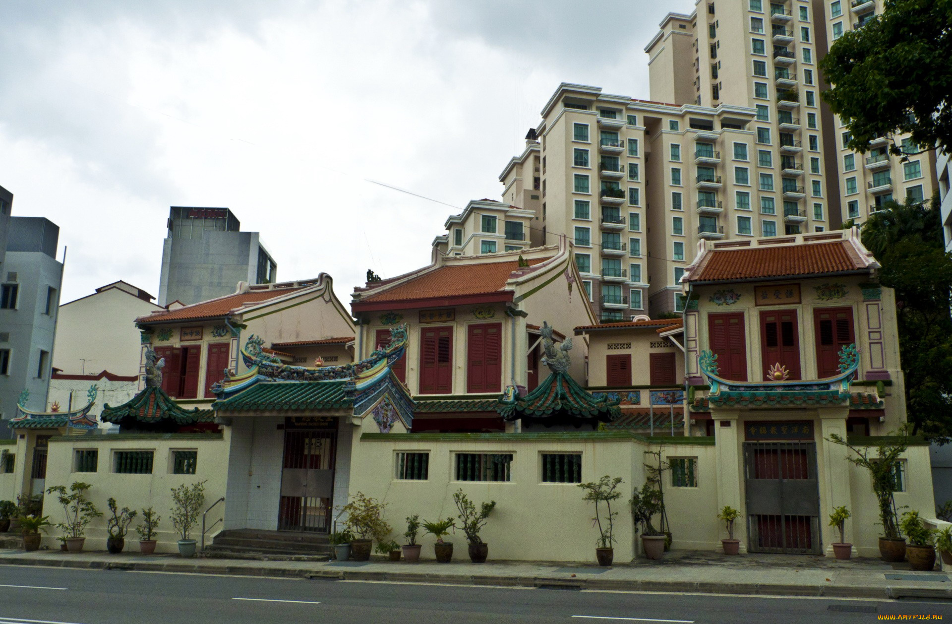 города, сингапур, , сингапур, дома