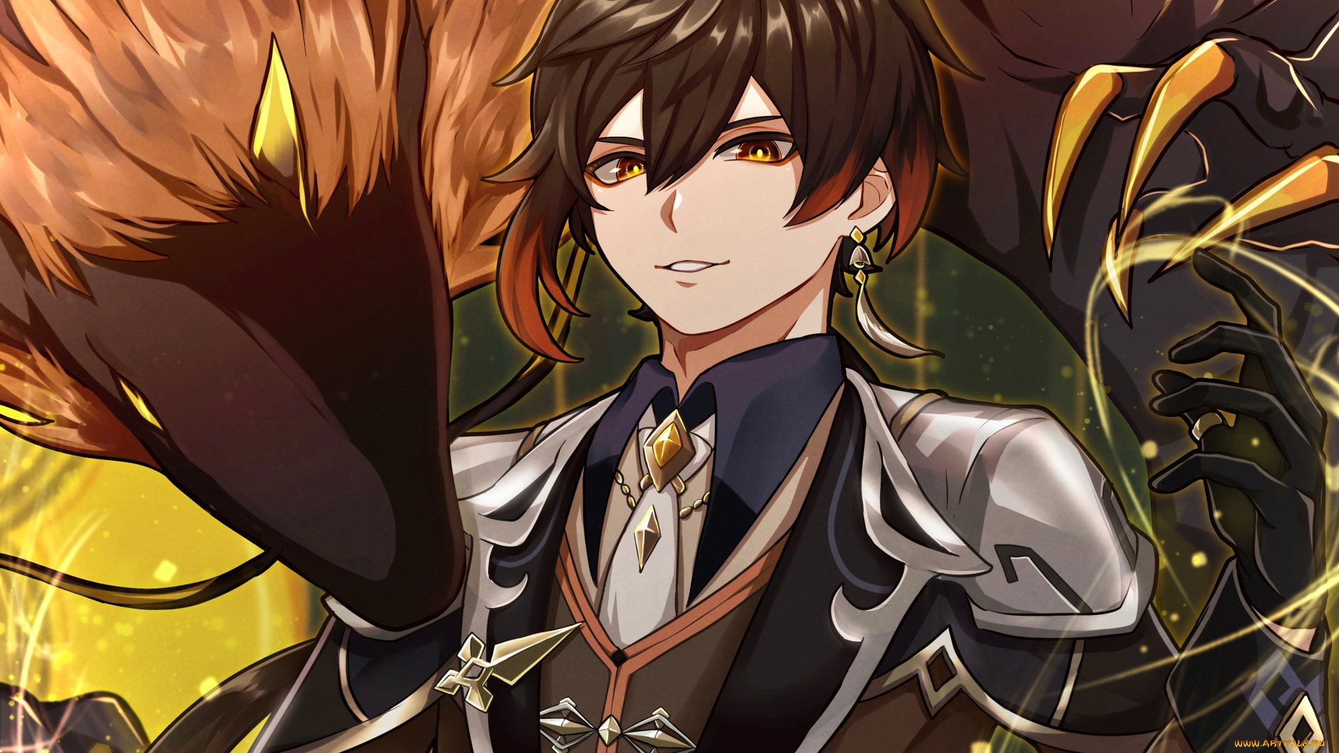 аниме, genshin, impact, genshin, impact