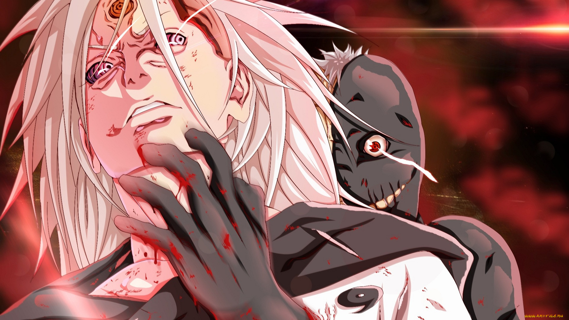 аниме, naruto, мадара, учиха, зетцу