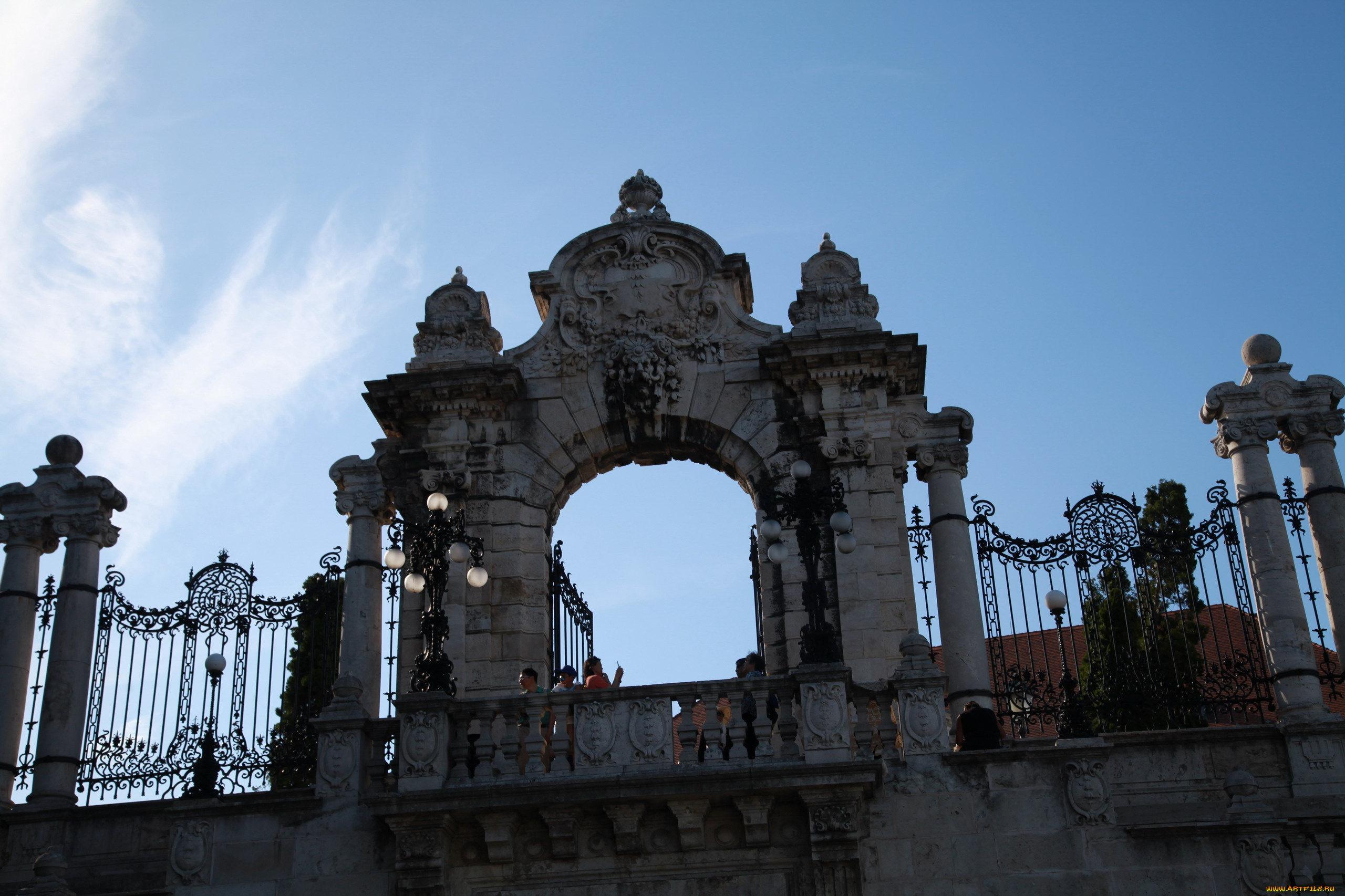 города, будапешт, , венгрия, арка