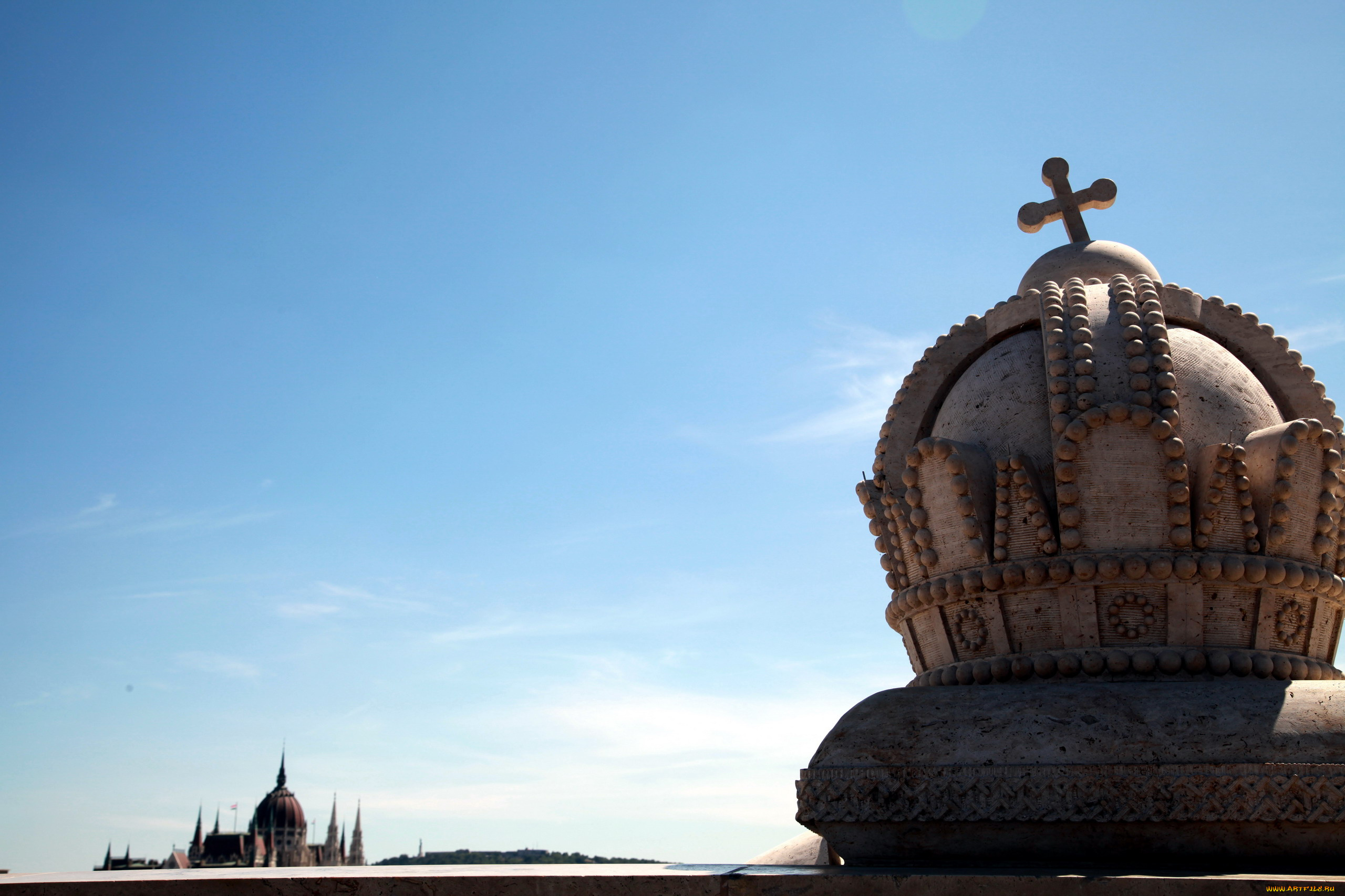 города, будапешт, , венгрия, корона