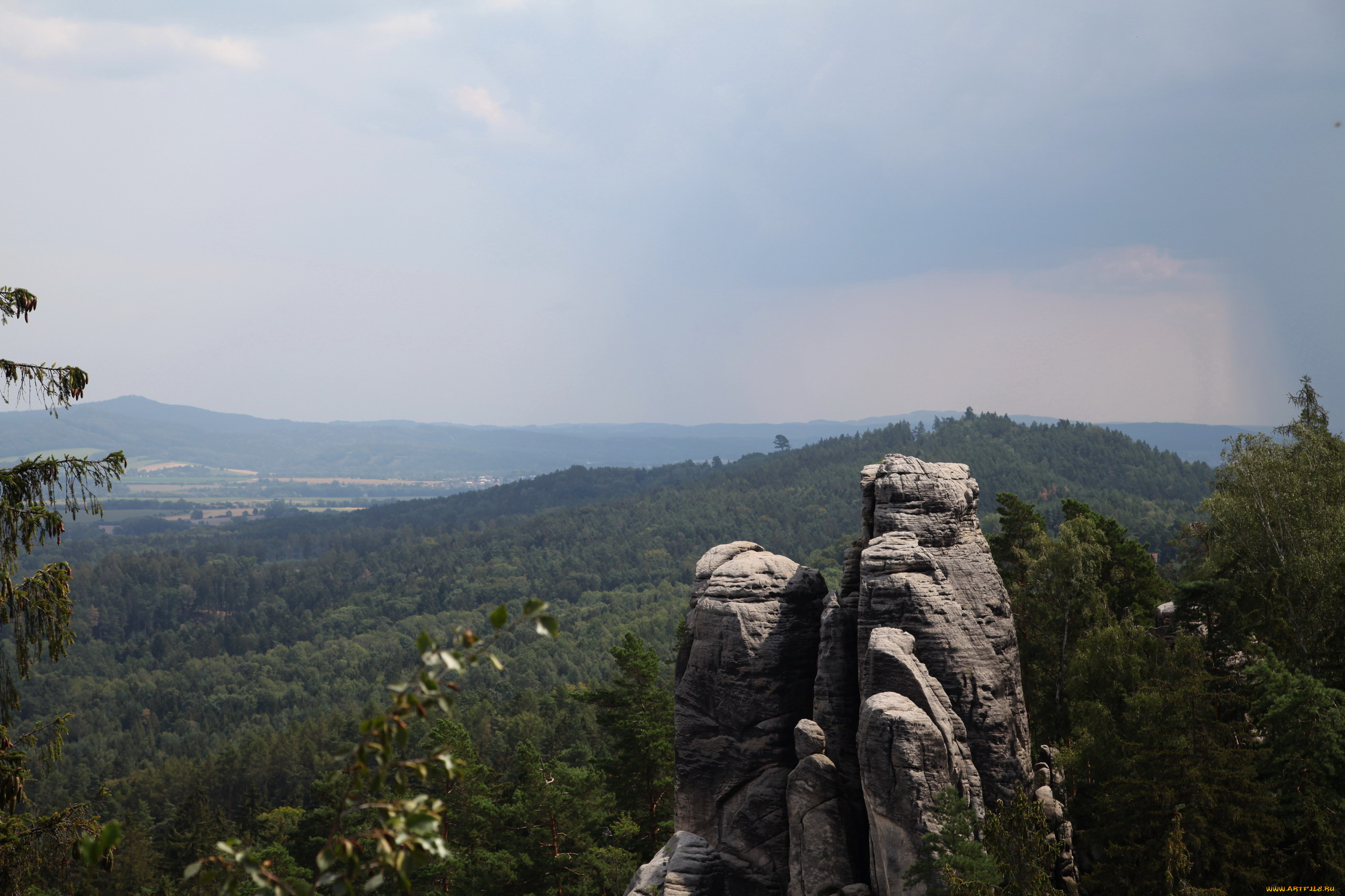 заповедник, чешский, рай, природа, горы, заповедник, чешский, рай