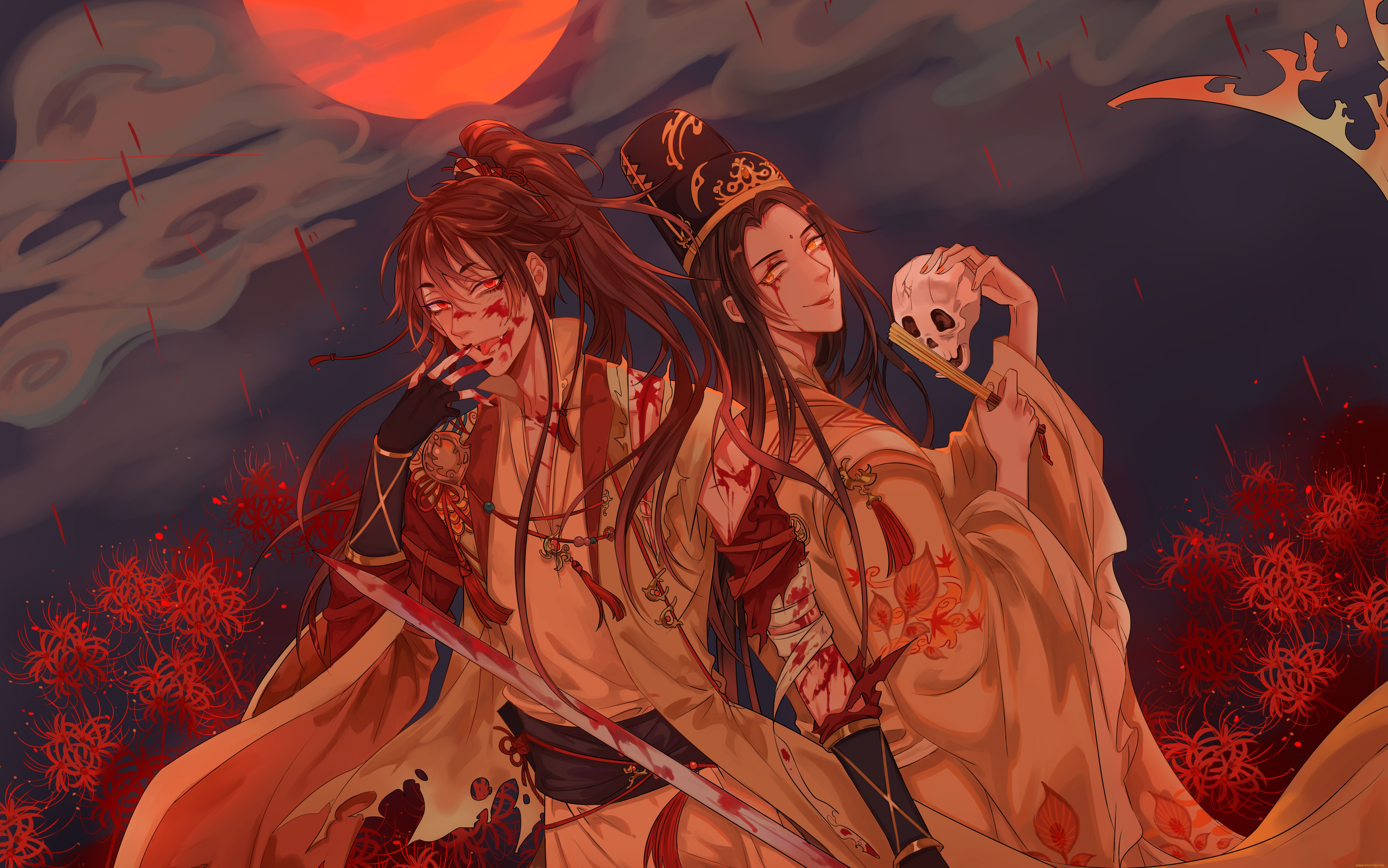 аниме, mo, dao, zu, shi, the, untamed, неукротимый, повелитель, чэньцин, мосян, тунсю, mo, dao, zu, shi, магистр, дьявольского, культа