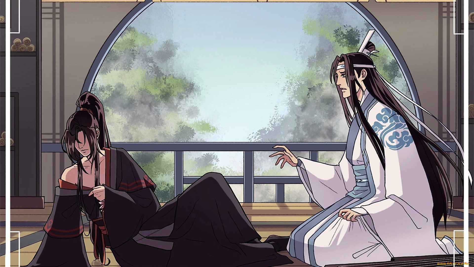 аниме, mo, dao, zu, shi, вэй, усянь, лань, ванцзы, обида