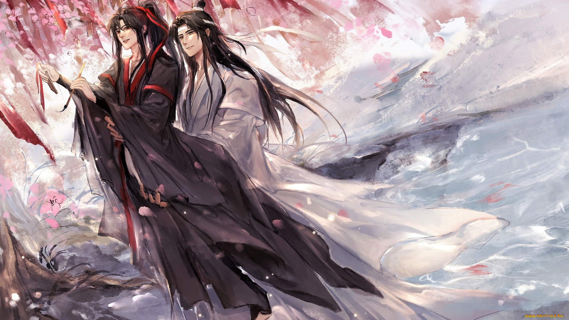 аниме, mo, dao, zu, shi, вэй, усянь, лань, ванцзы