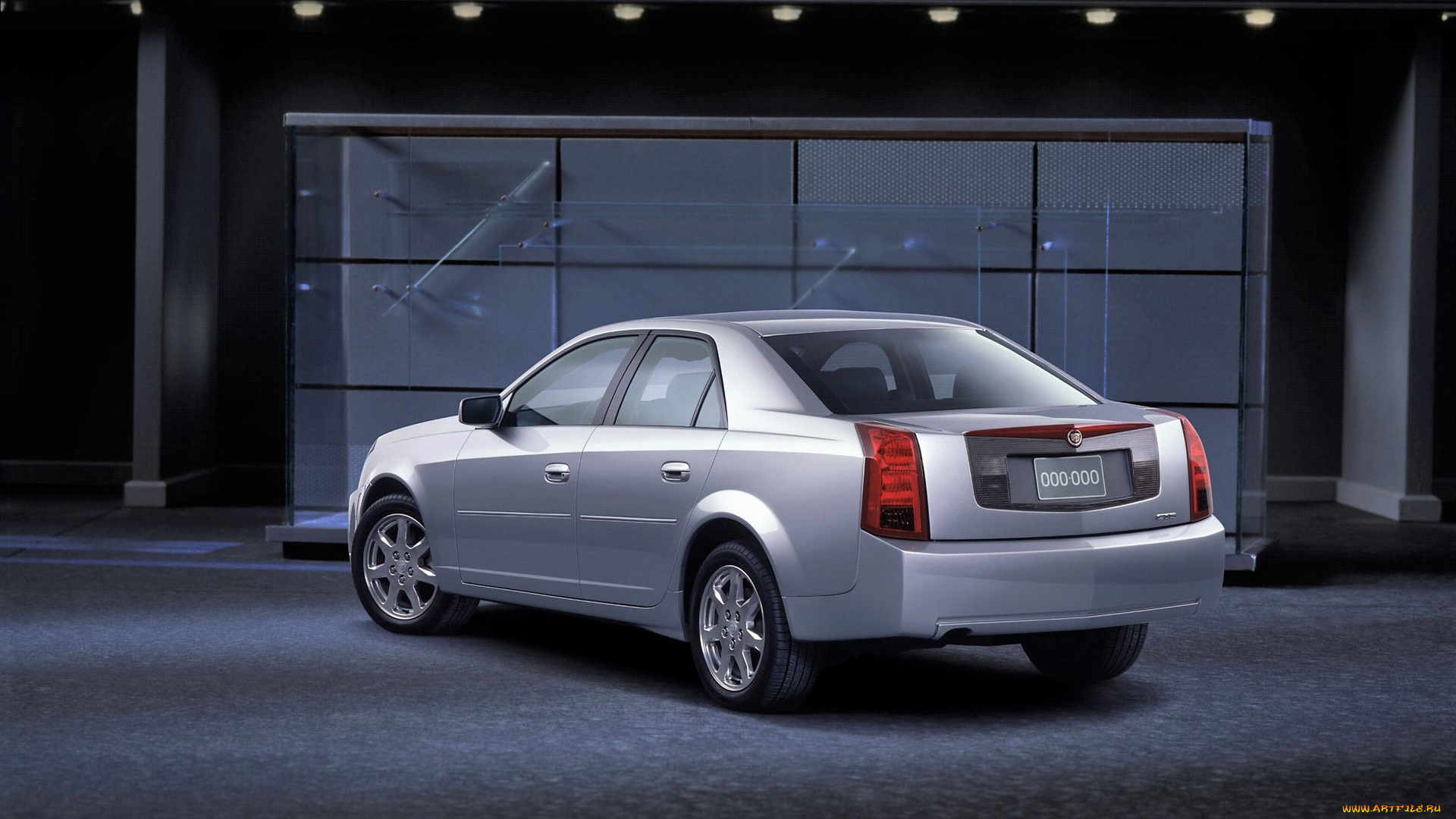 автомобили, cadillac, кадиллак, серебристый